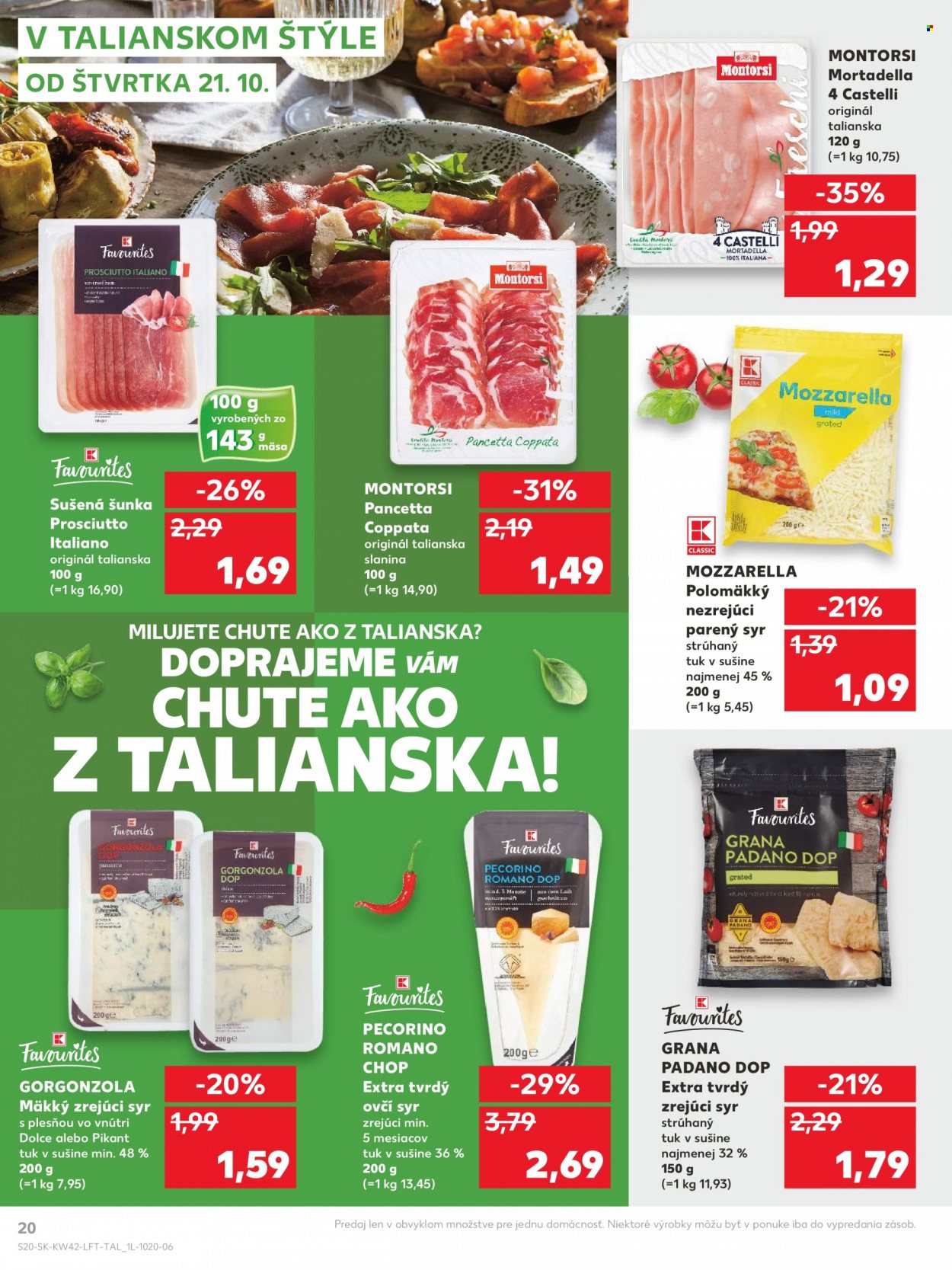 Leták Kaufland - 21.10.2021 - 27.10.2021. Strana 20