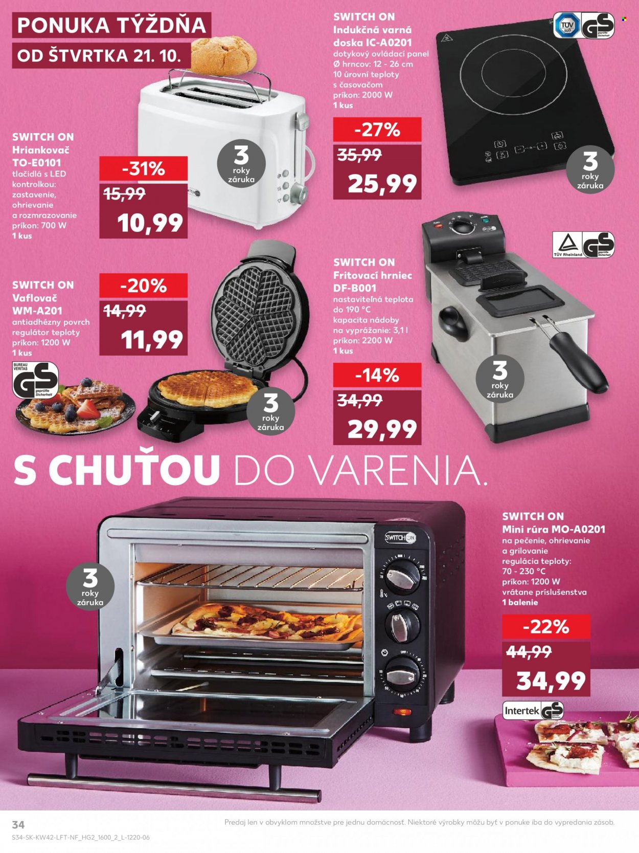 Leták Kaufland - 21.10.2021 - 27.10.2021. Strana 34