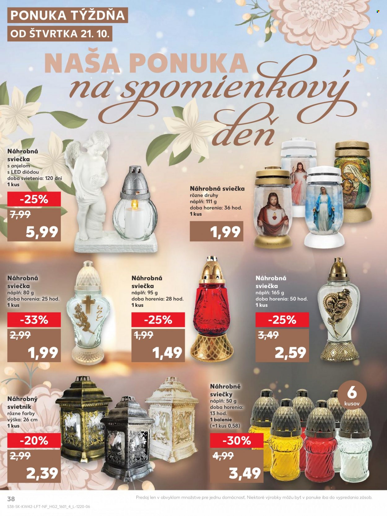 Leták Kaufland - 21.10.2021 - 27.10.2021. Strana 38