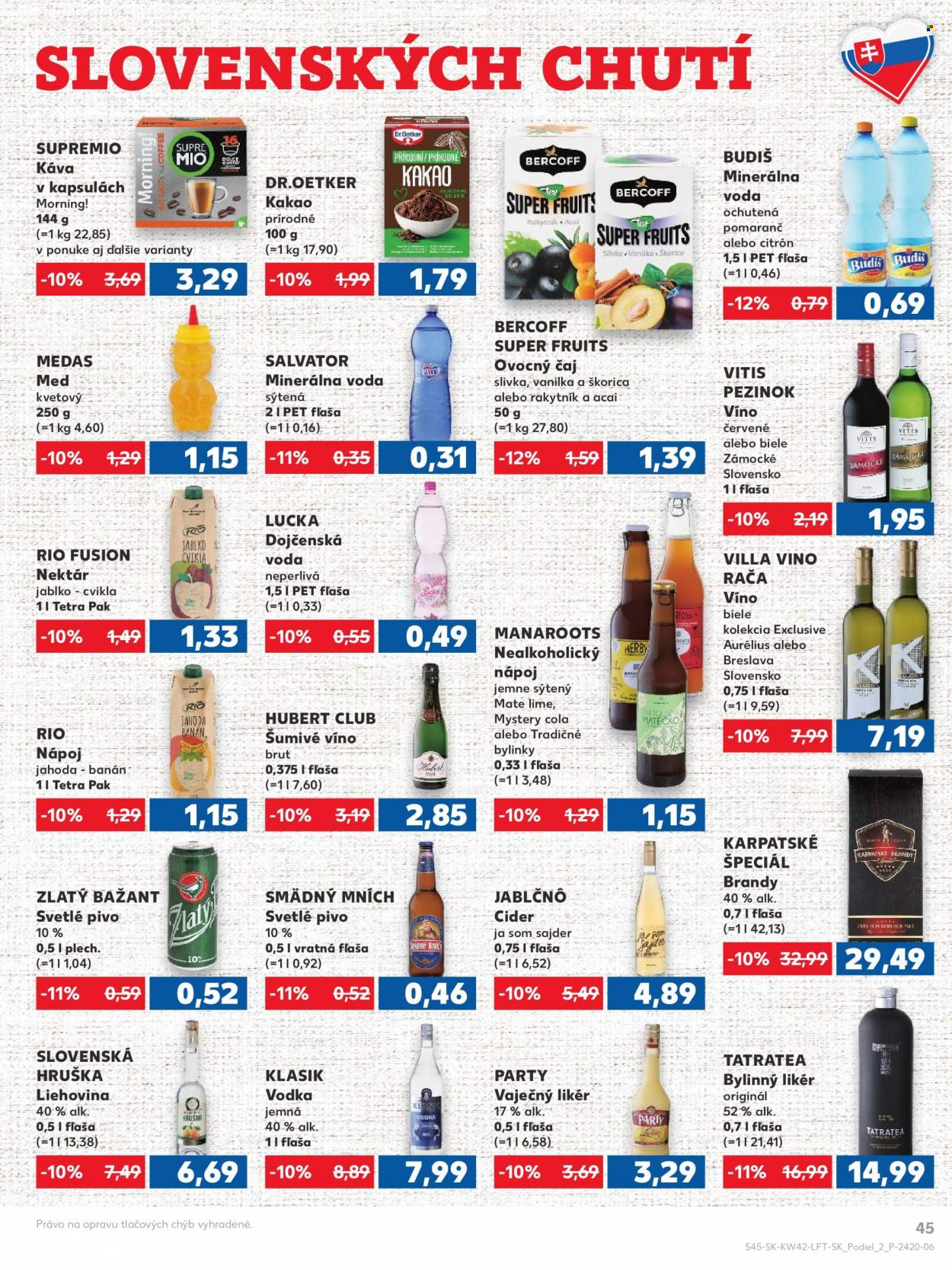 Leták Kaufland - 21.10.2021 - 27.10.2021. Strana 45