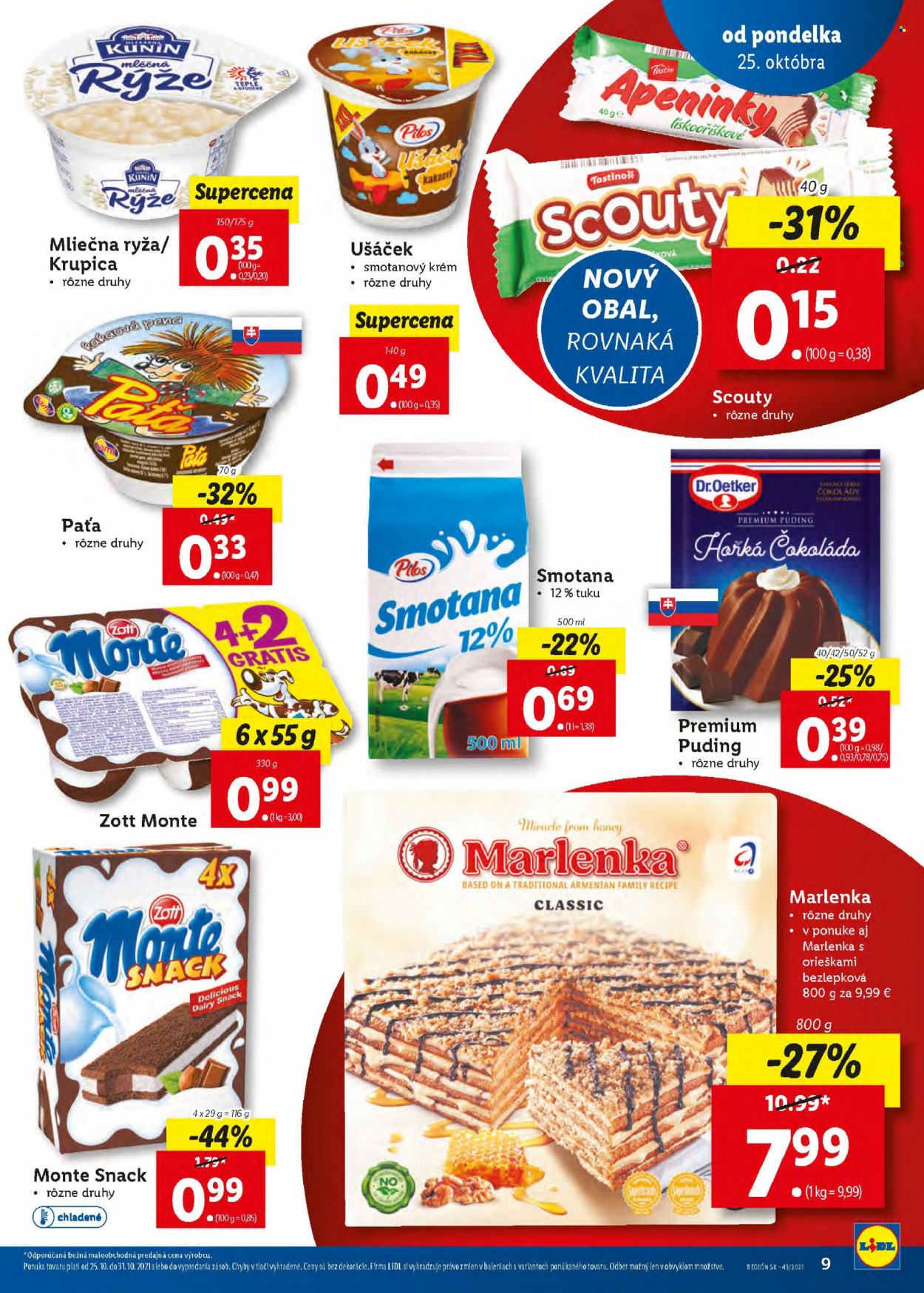 Leták Lidl - 25.10.2021 - 31.10.2021. Strana 9