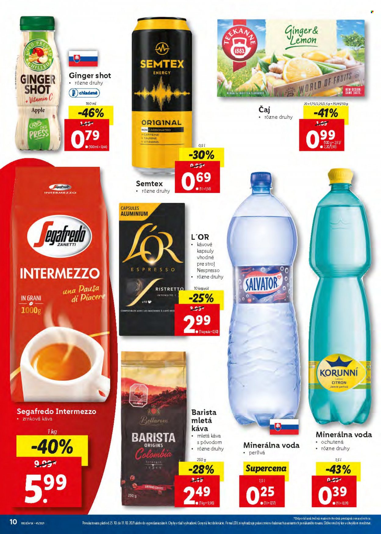 Leták Lidl - 25.10.2021 - 31.10.2021. Strana 10