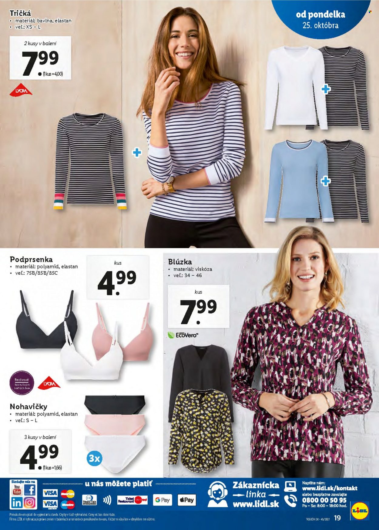 Leták Lidl - 25.10.2021 - 31.10.2021. Strana 19