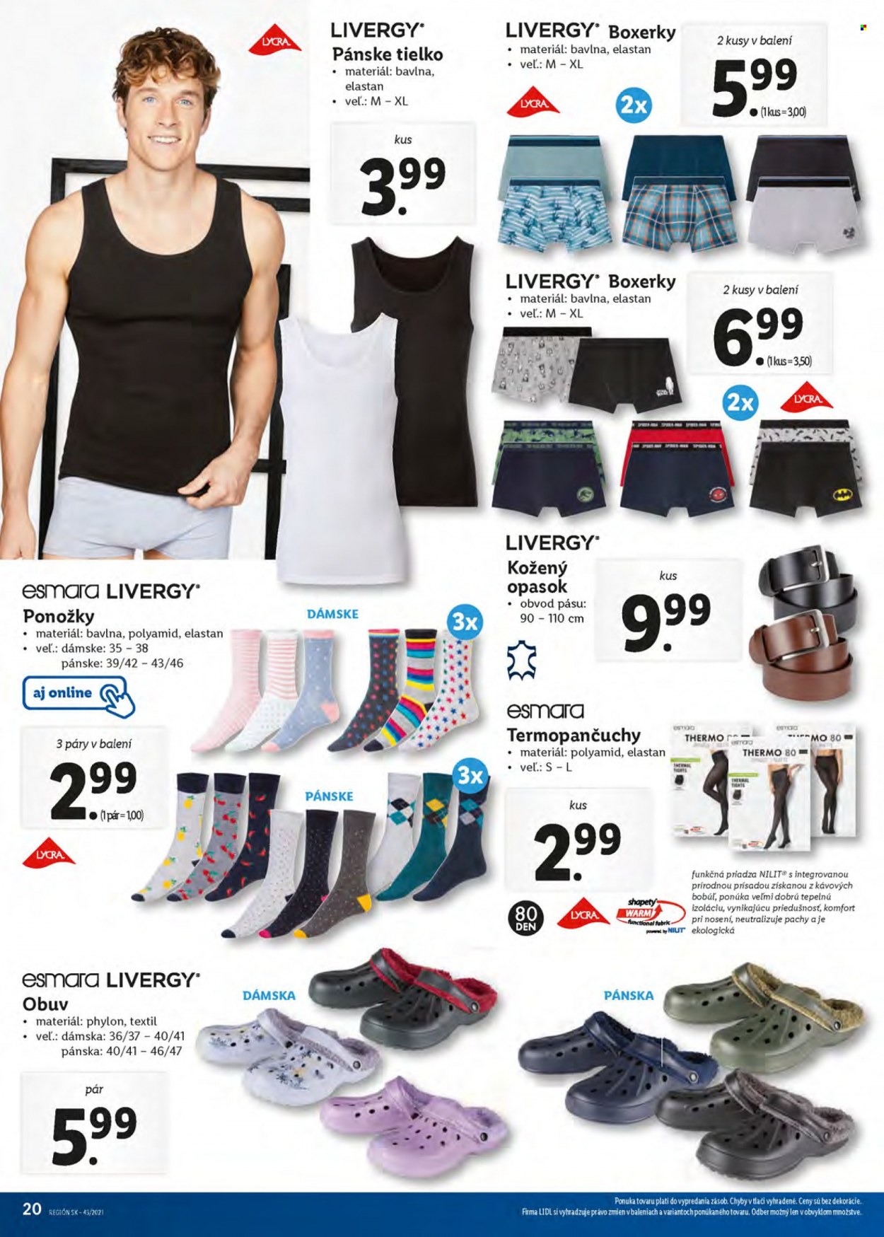 Leták Lidl - 25.10.2021 - 31.10.2021. Strana 20