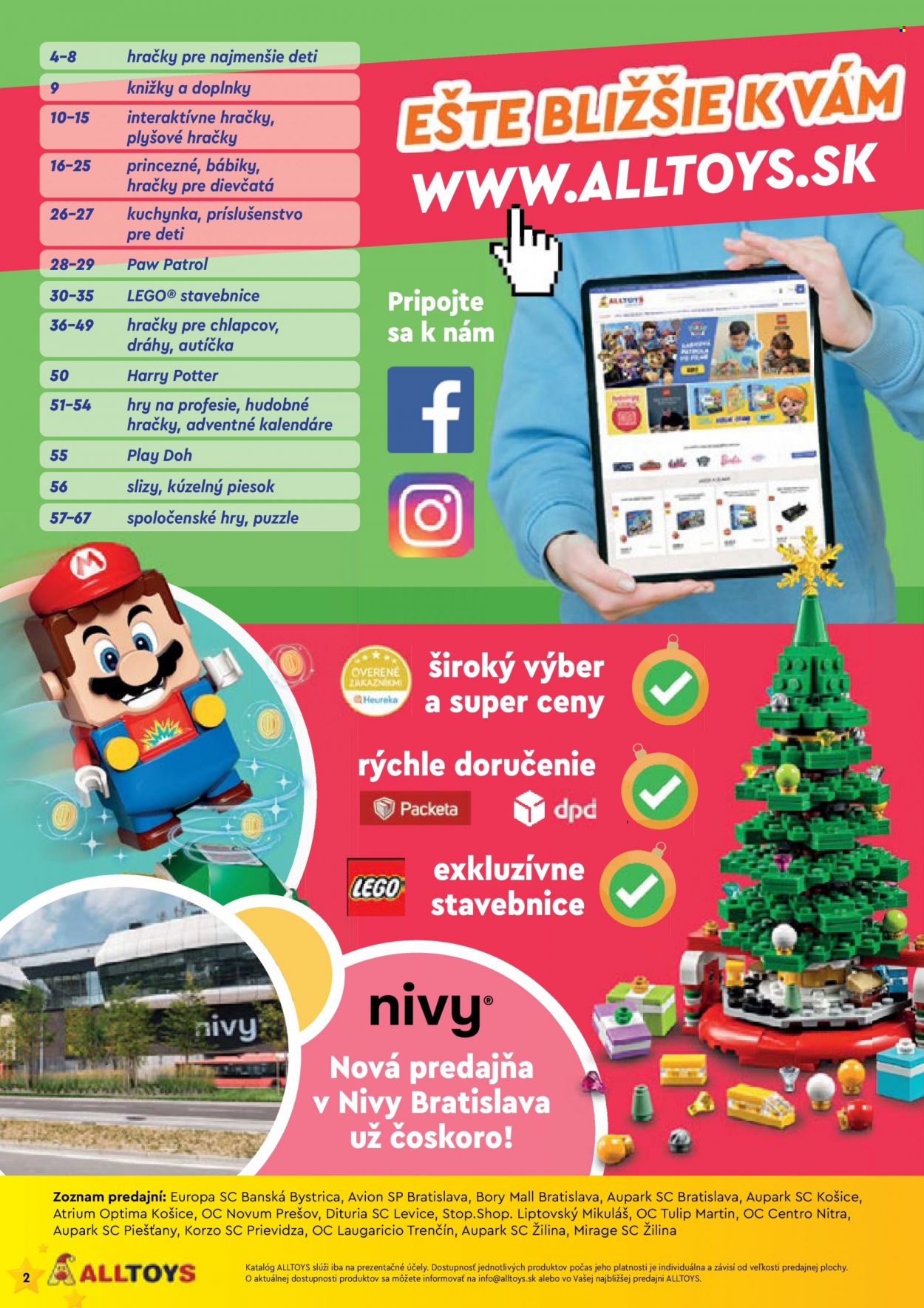 Leták Alltoys - 18.10.2021 - 31.12.2021. Strana 2