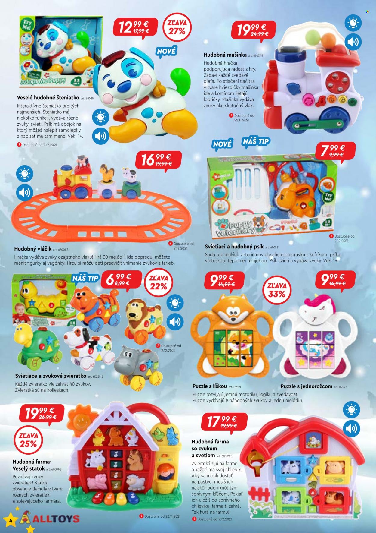 Leták Alltoys - 18.10.2021 - 31.12.2021. Strana 4
