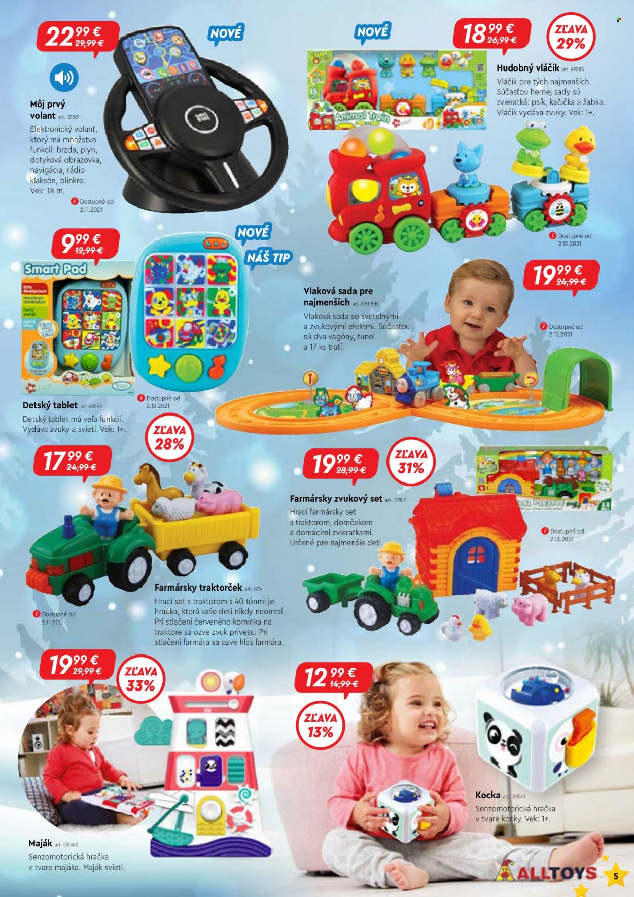 Leták Alltoys - 18.10.2021 - 31.12.2021. Strana 5