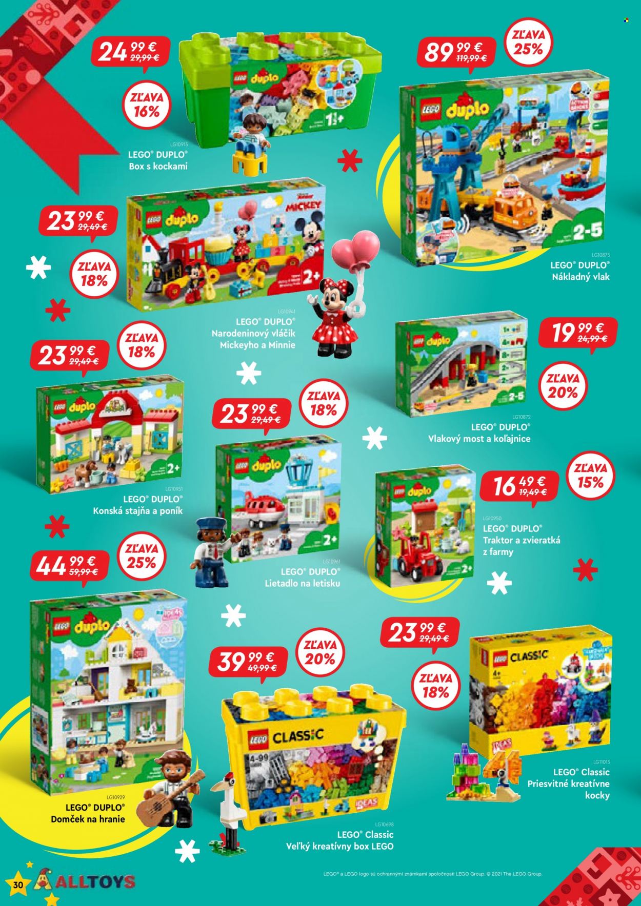 Leták Alltoys - 18.10.2021 - 31.12.2021. Strana 30