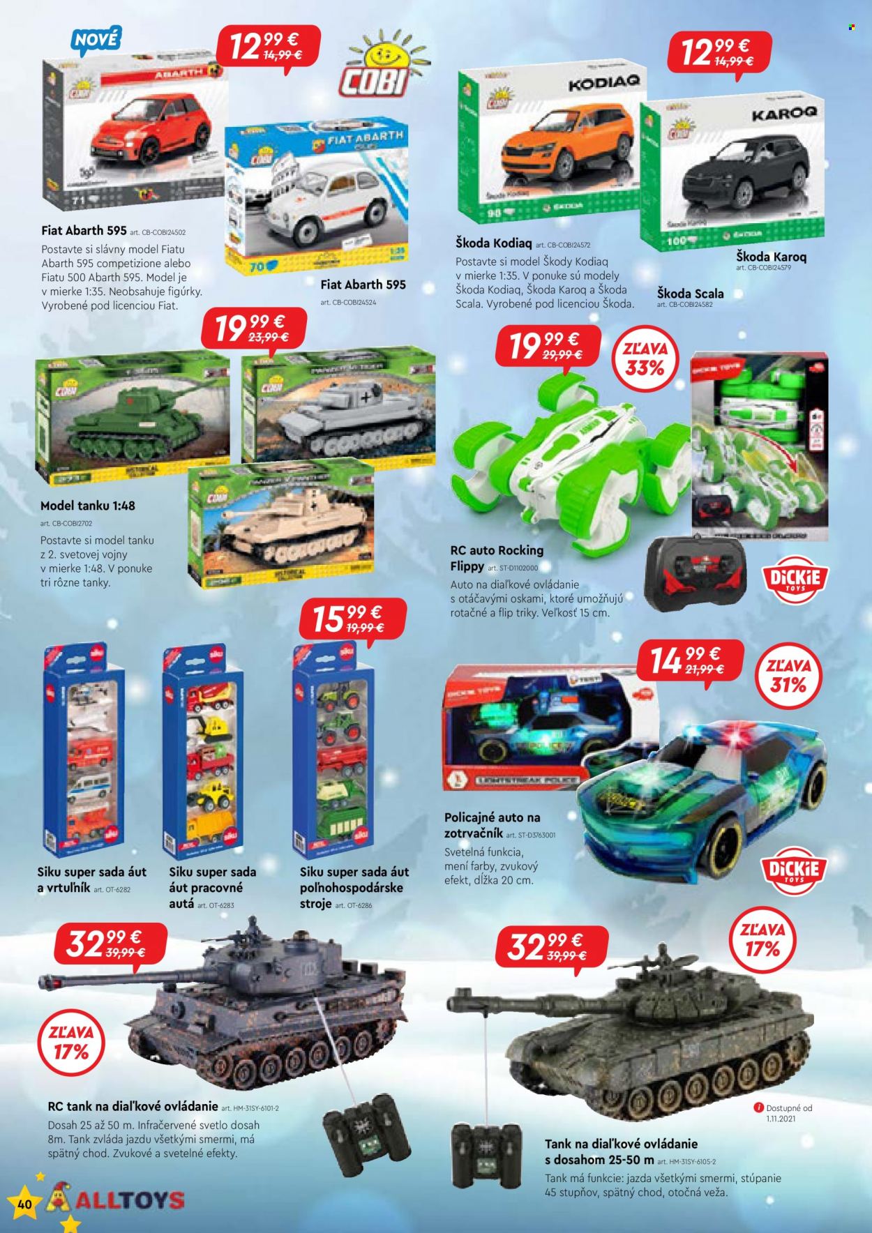 Leták Alltoys - 18.10.2021 - 31.12.2021. Strana 40