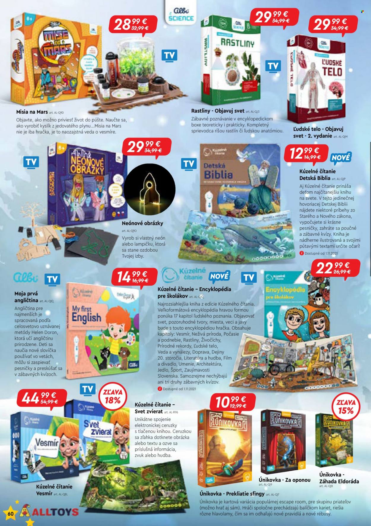 Leták Alltoys - 18.10.2021 - 31.12.2021. Strana 60