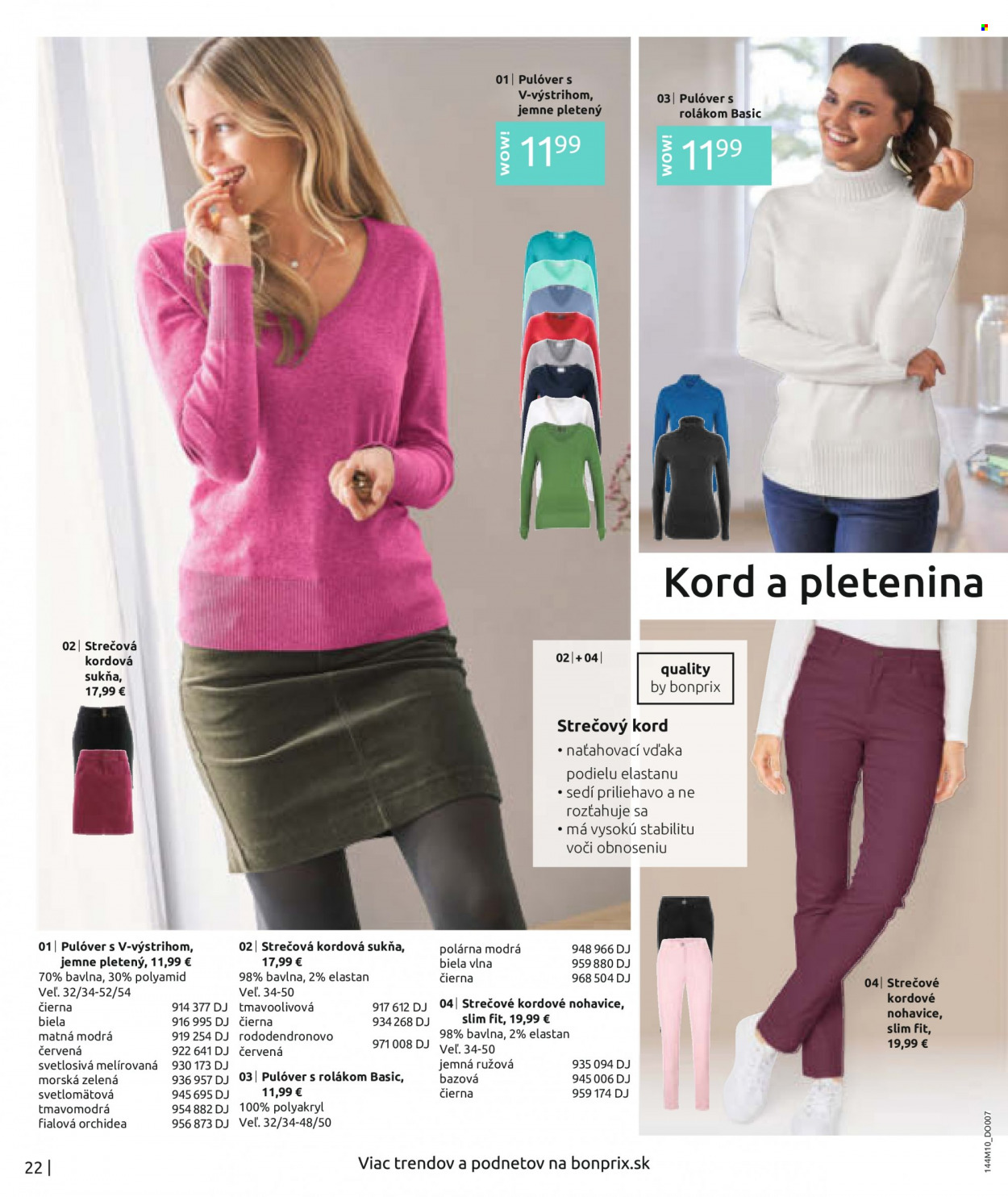 Leták Bonprix - 21.10.2021 - 16.1.2022. Strana 24