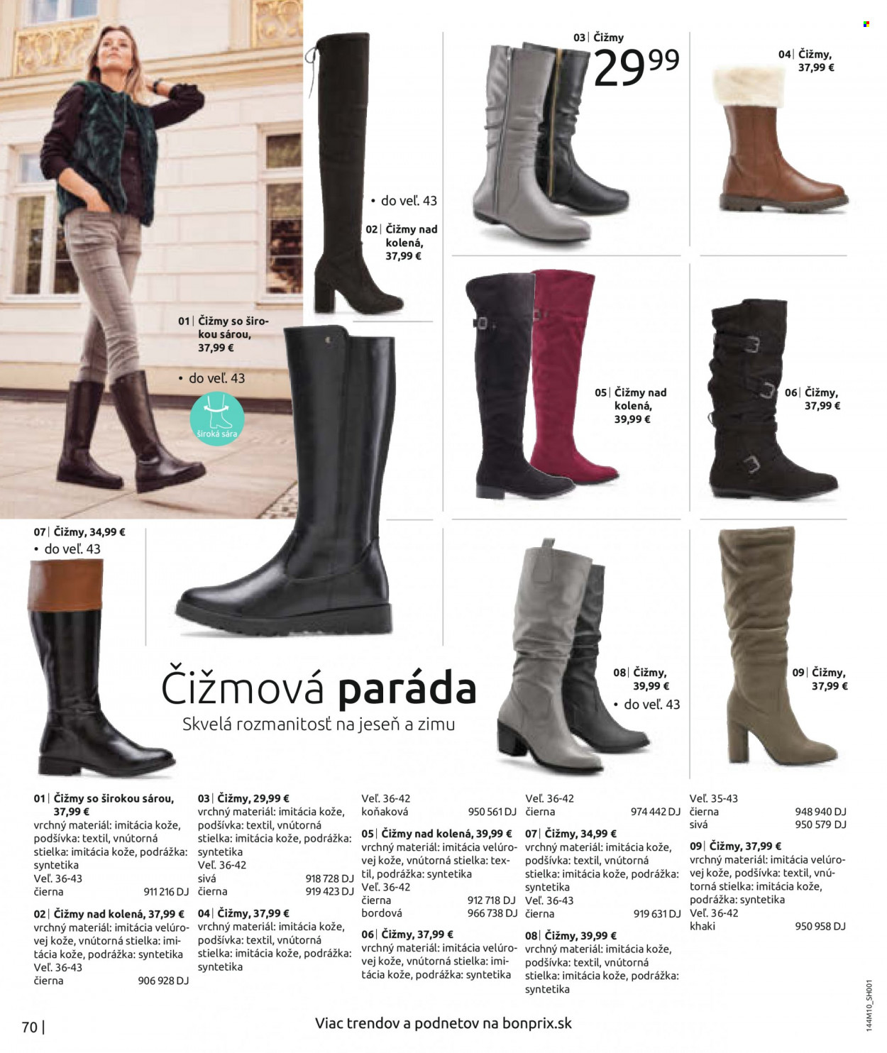 Leták Bonprix - 21.10.2021 - 16.1.2022. Strana 72