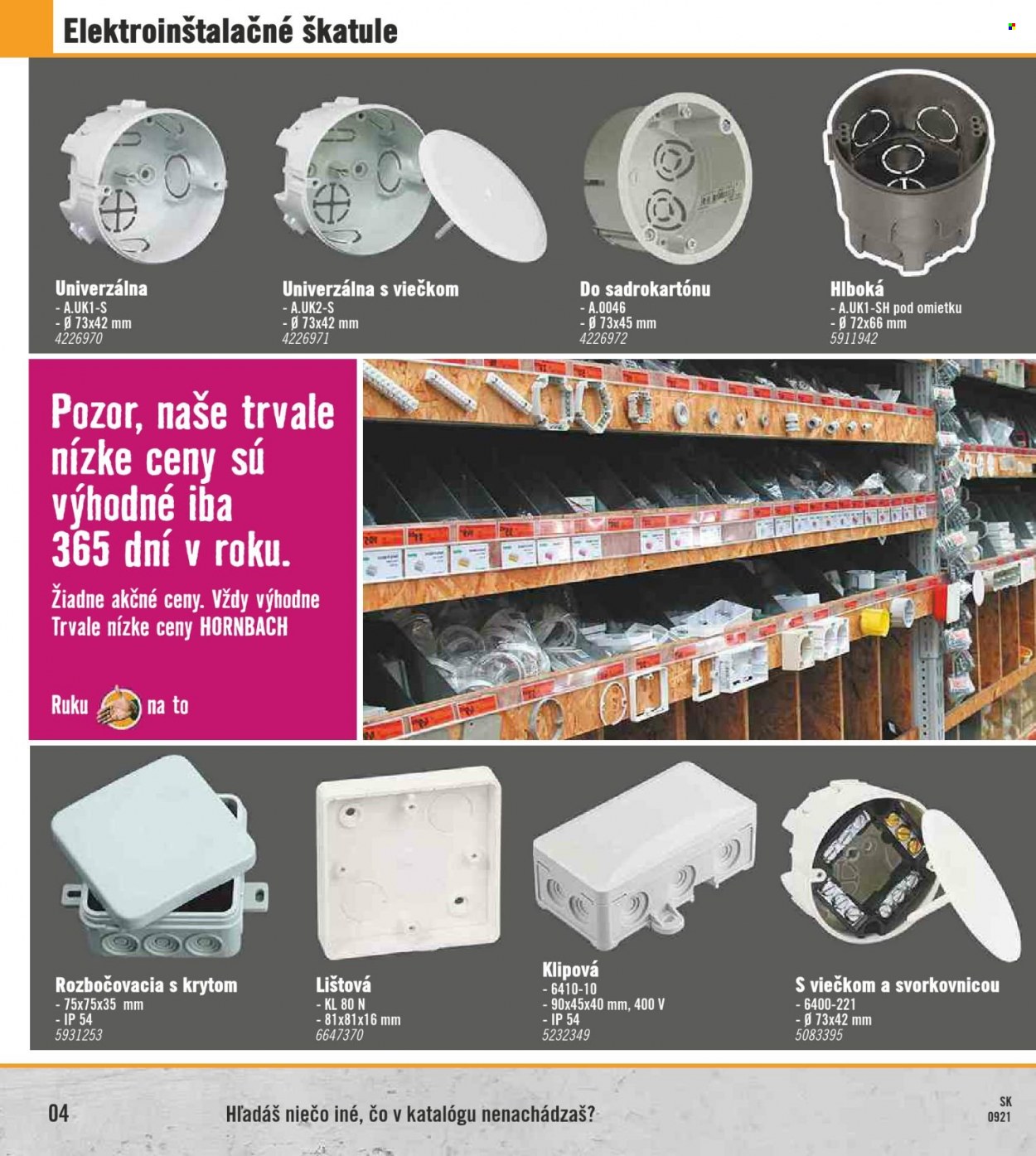 Leták Hornbach - 10.10.2021 - 31.12.2021. Strana 4