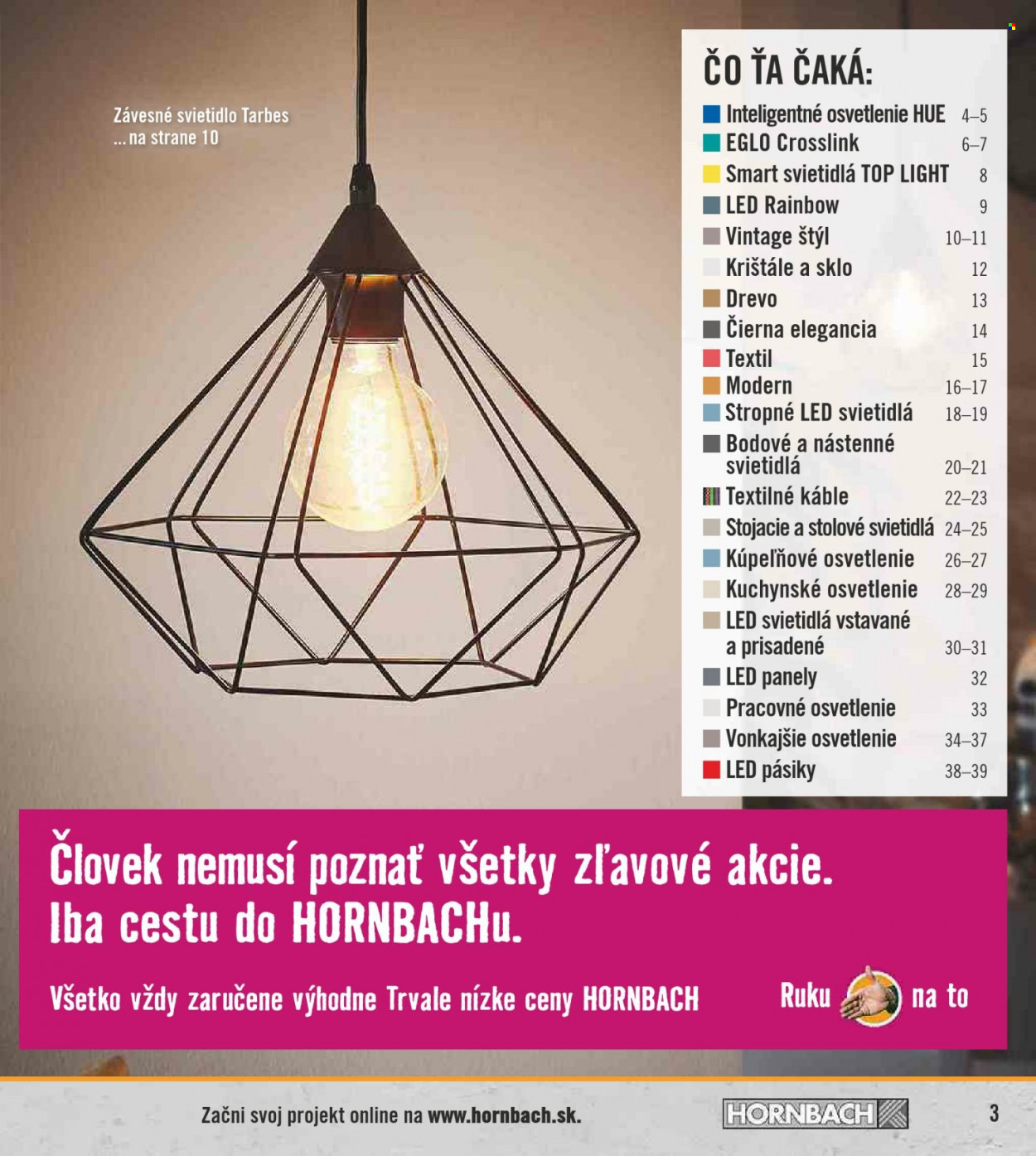 Leták Hornbach - 6.10.2021 - 31.12.2021. Strana 3