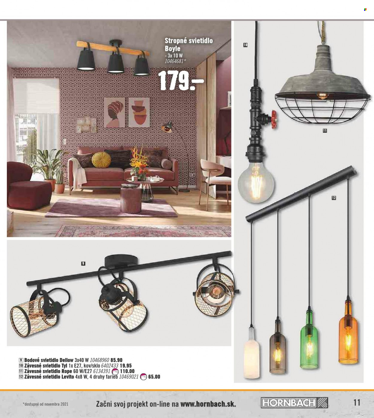 Leták Hornbach - 6.10.2021 - 31.12.2021. Strana 11