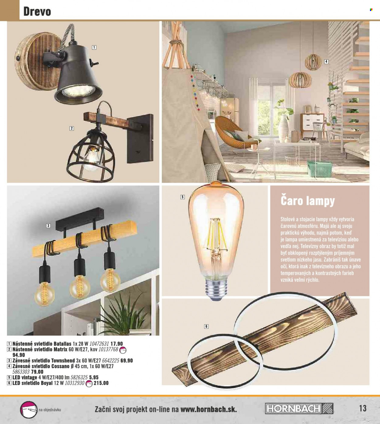 Leták Hornbach - 6.10.2021 - 31.12.2021. Strana 13