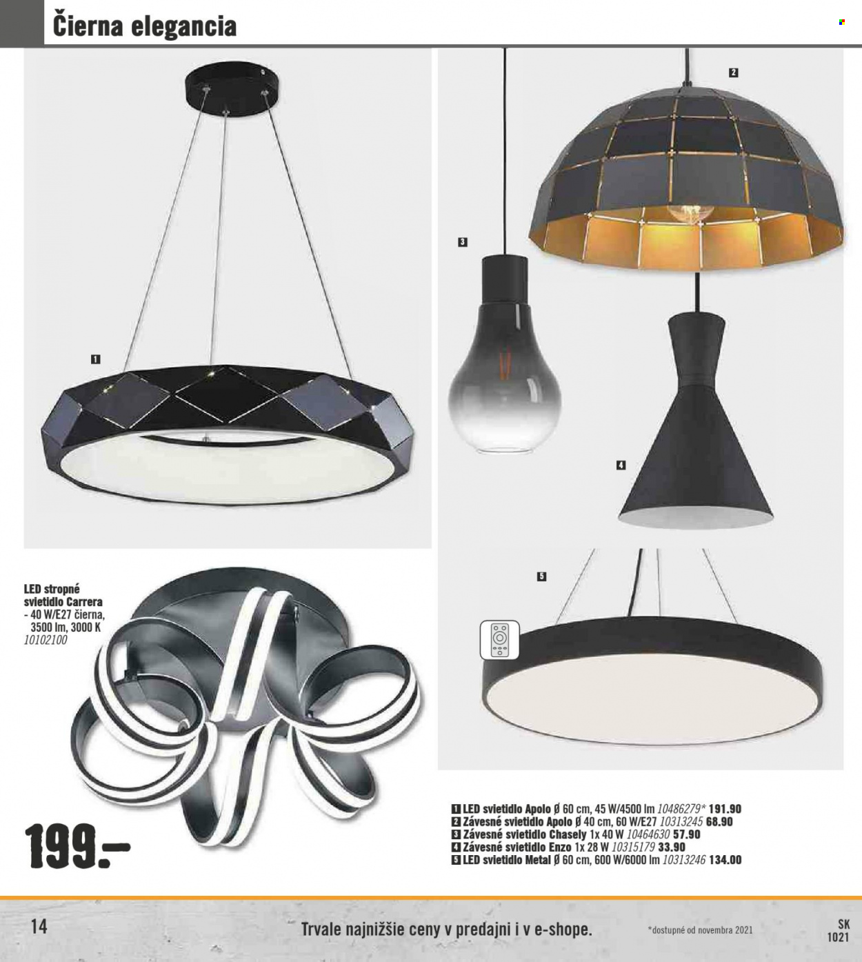 Leták Hornbach - 6.10.2021 - 31.12.2021. Strana 14