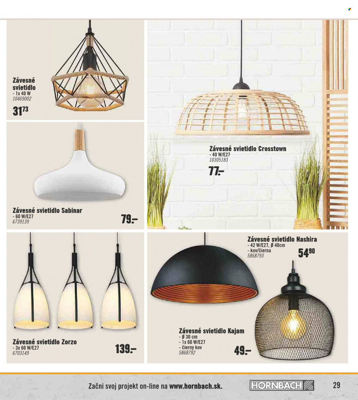 Leták Hornbach - 6.10.2021 - 31.12.2021. Strana 29
