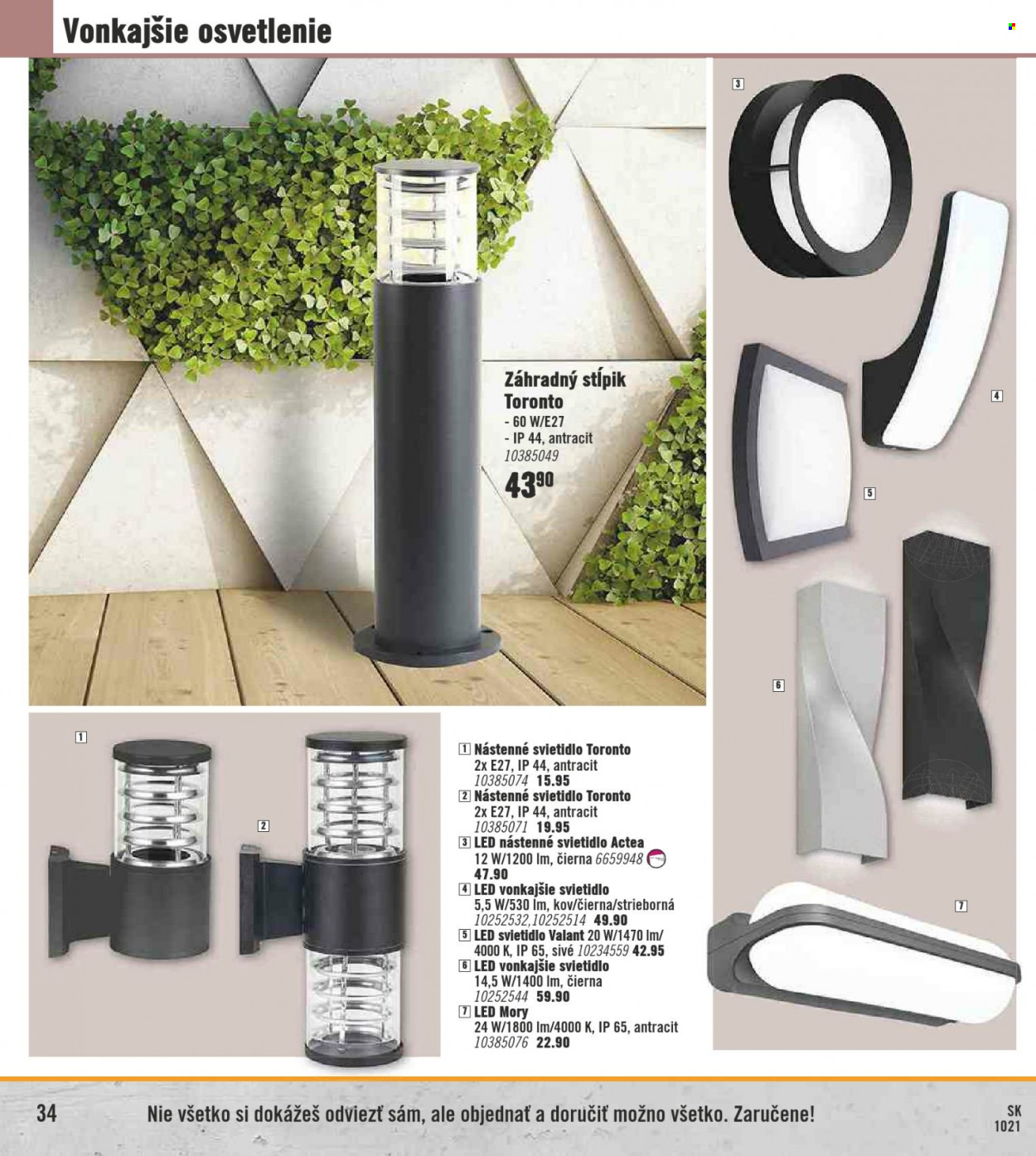 Leták Hornbach - 6.10.2021 - 31.12.2021. Strana 34
