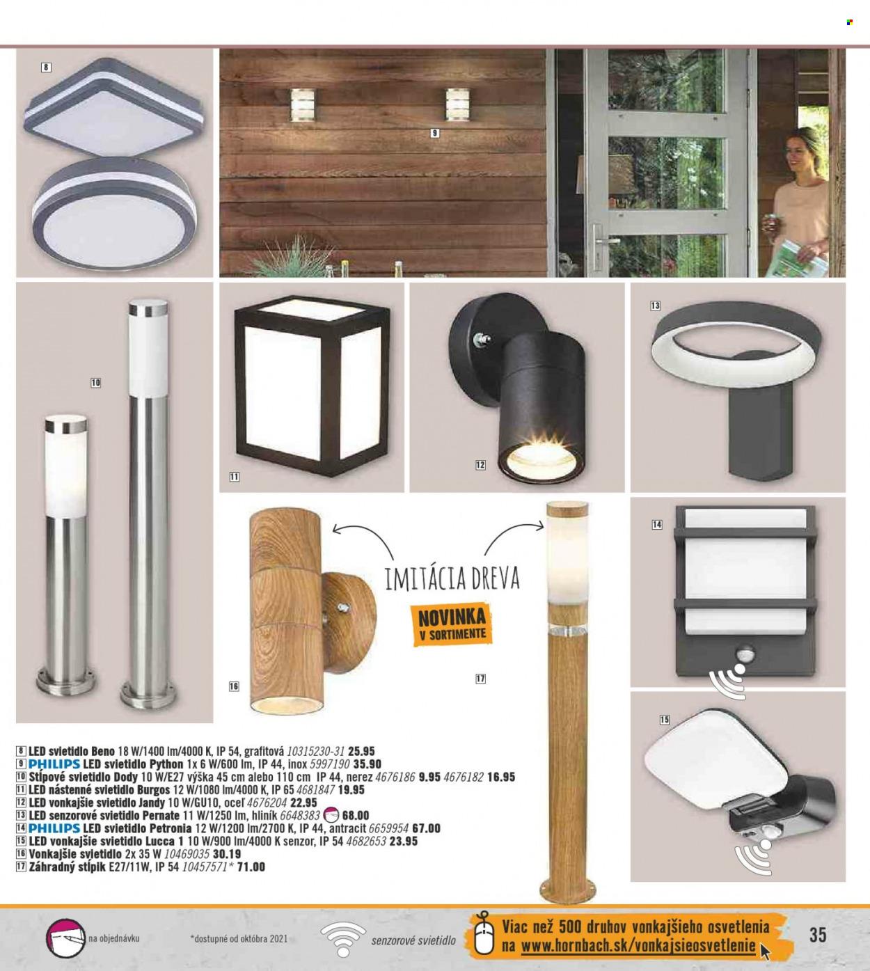 Leták Hornbach - 6.10.2021 - 31.12.2021. Strana 35