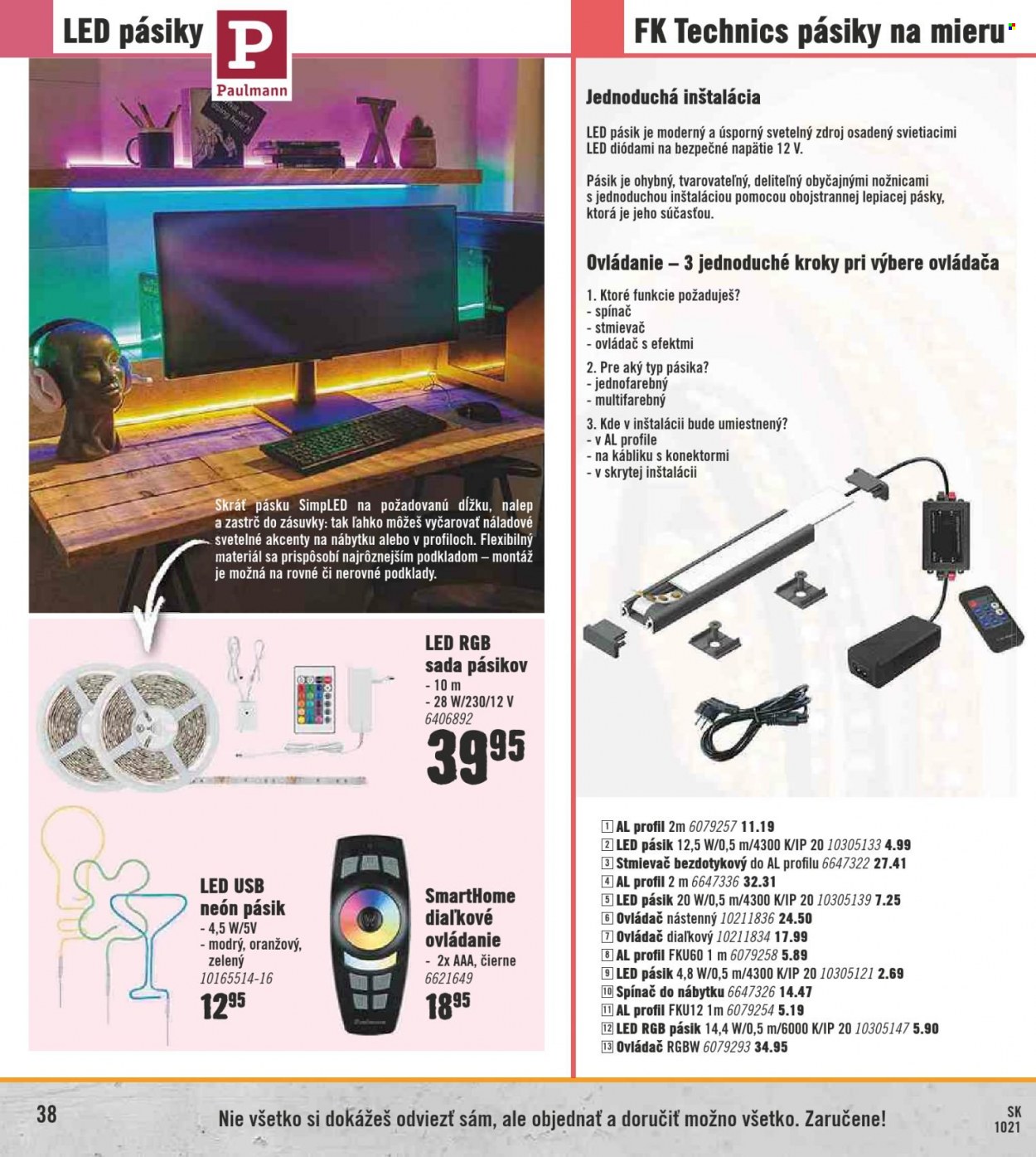 Leták Hornbach - 6.10.2021 - 31.12.2021. Strana 38