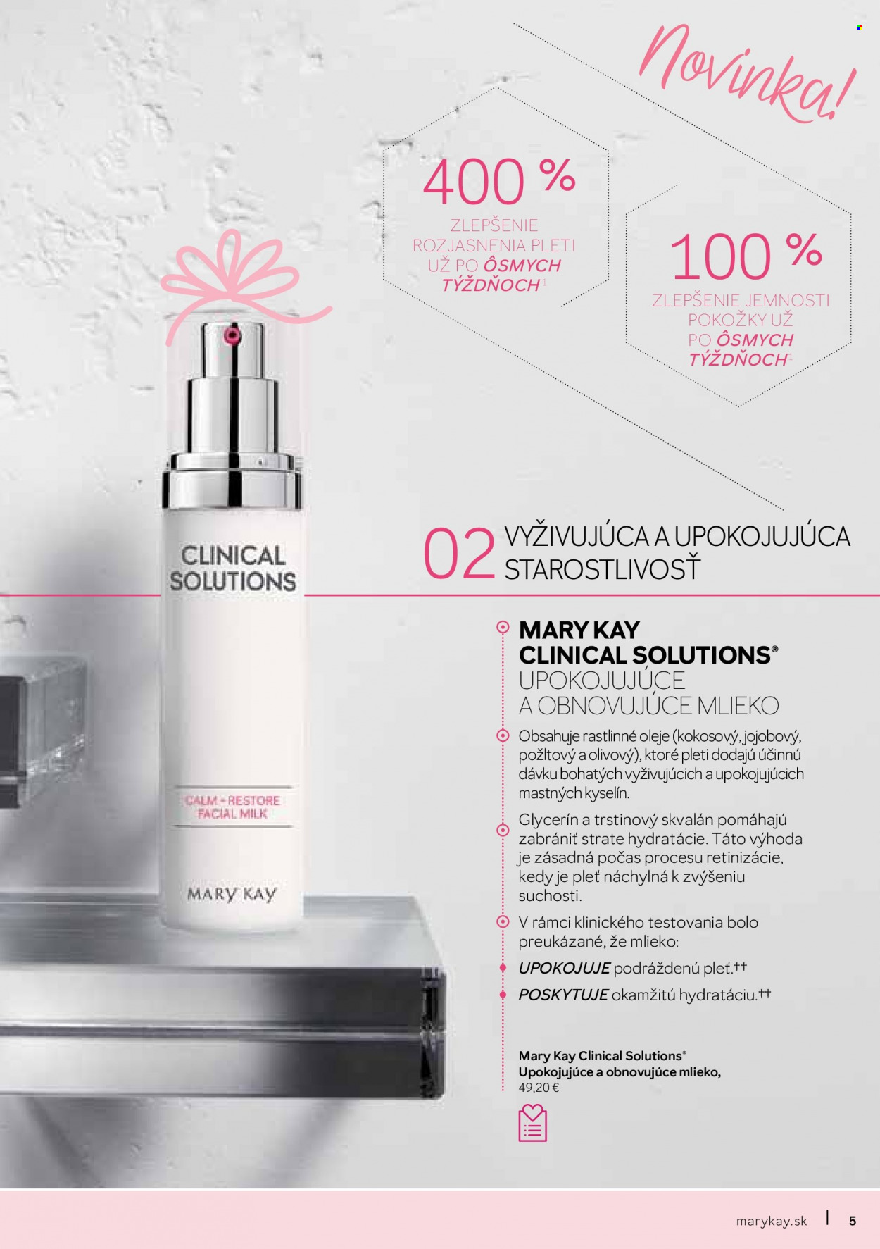 Leták Mary Kay - 1.10.2021 - 31.12.2021. Strana 5