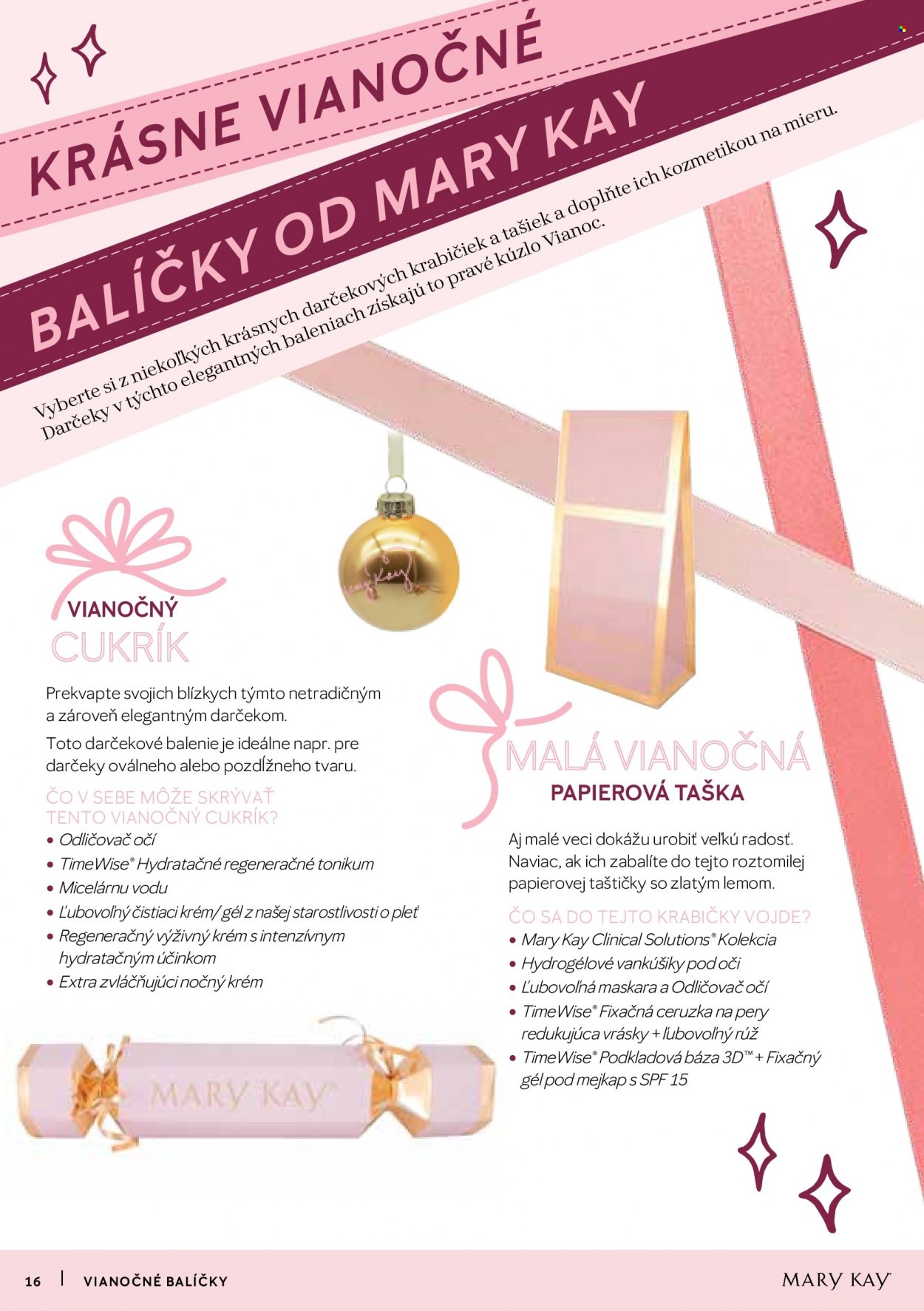Leták Mary Kay - 1.10.2021 - 31.12.2021. Strana 16