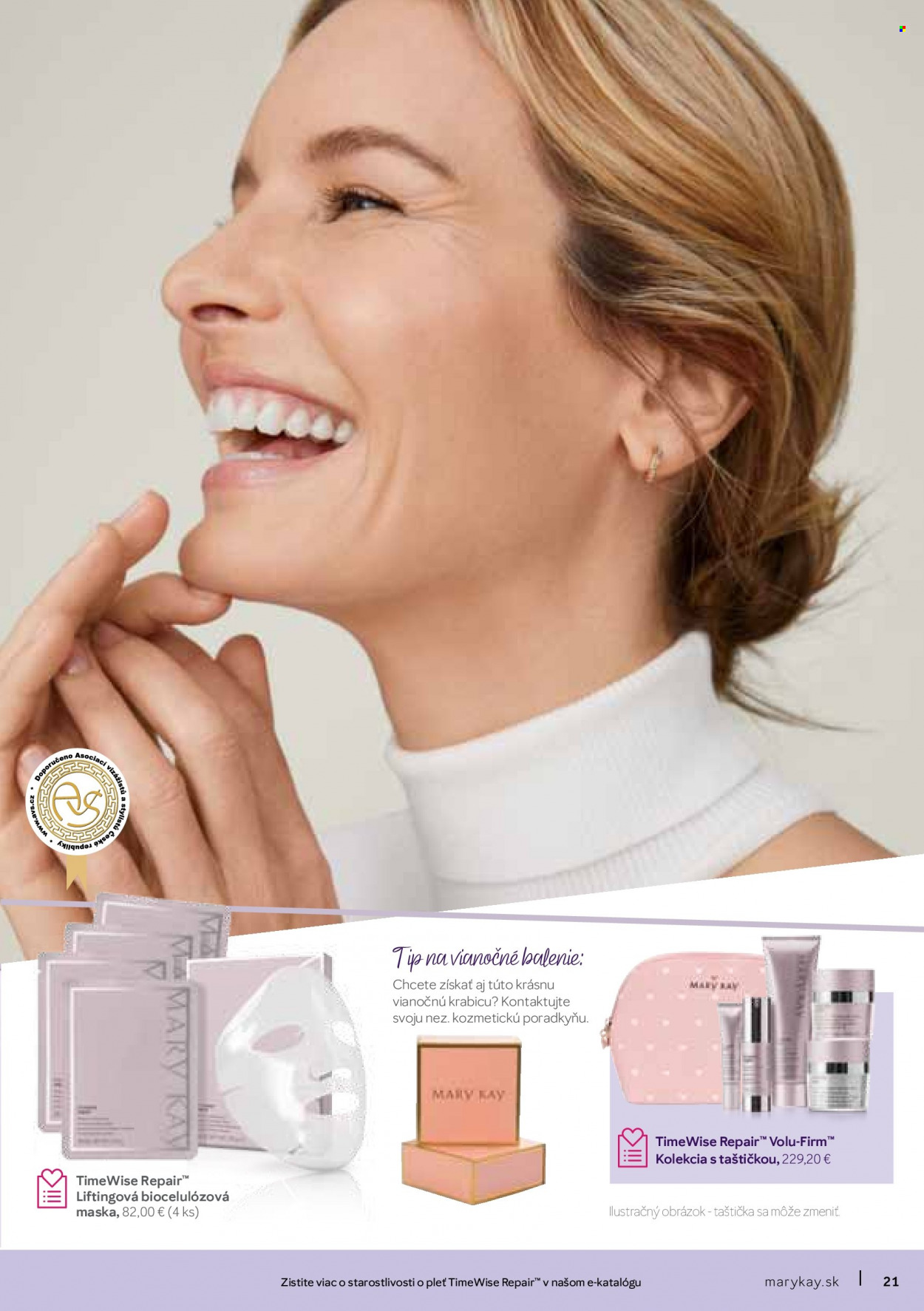 Leták Mary Kay - 1.10.2021 - 31.12.2021. Strana 21