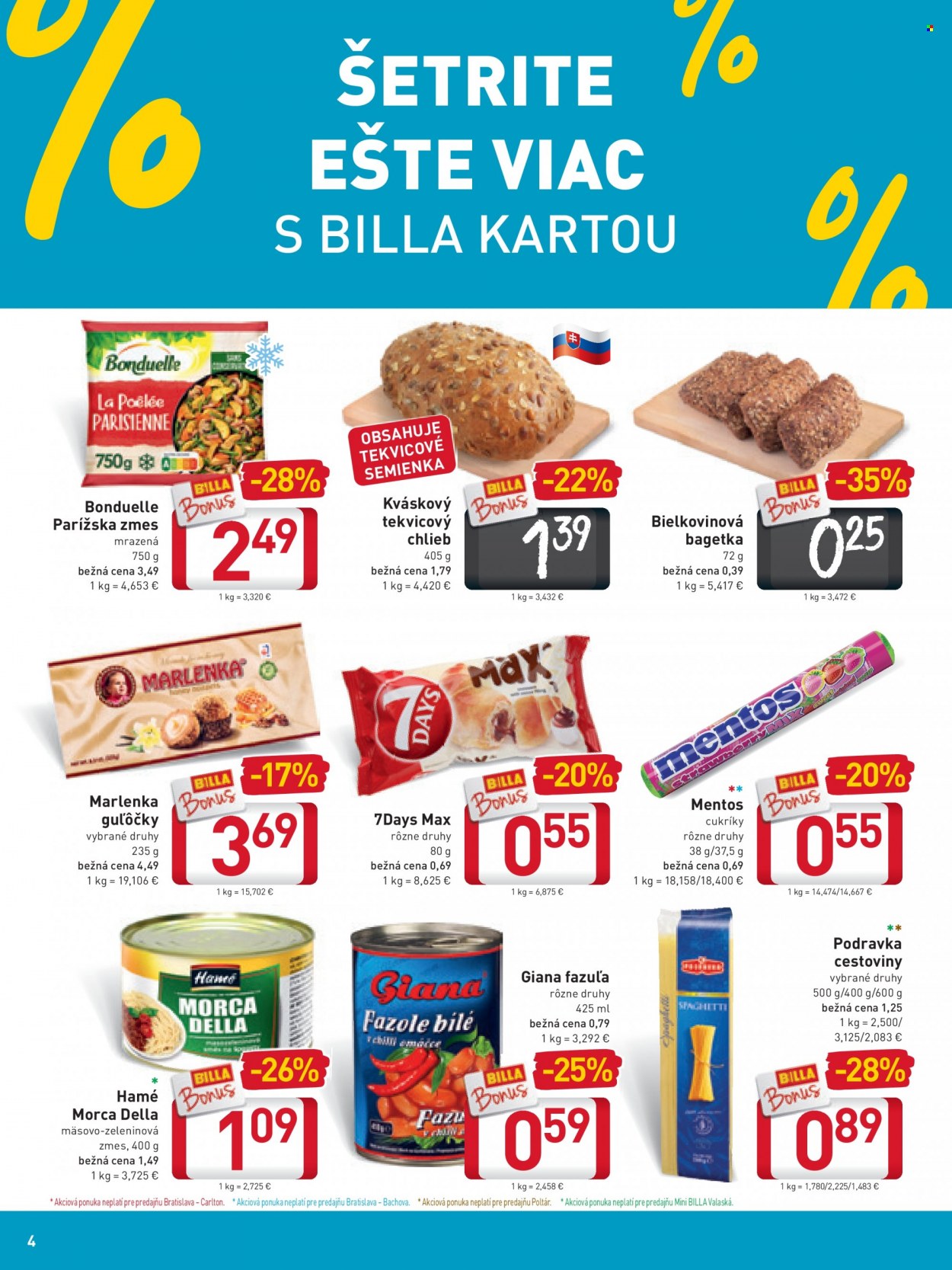 Leták Billa - 27.10.2021 - 2.11.2021. Strana 4