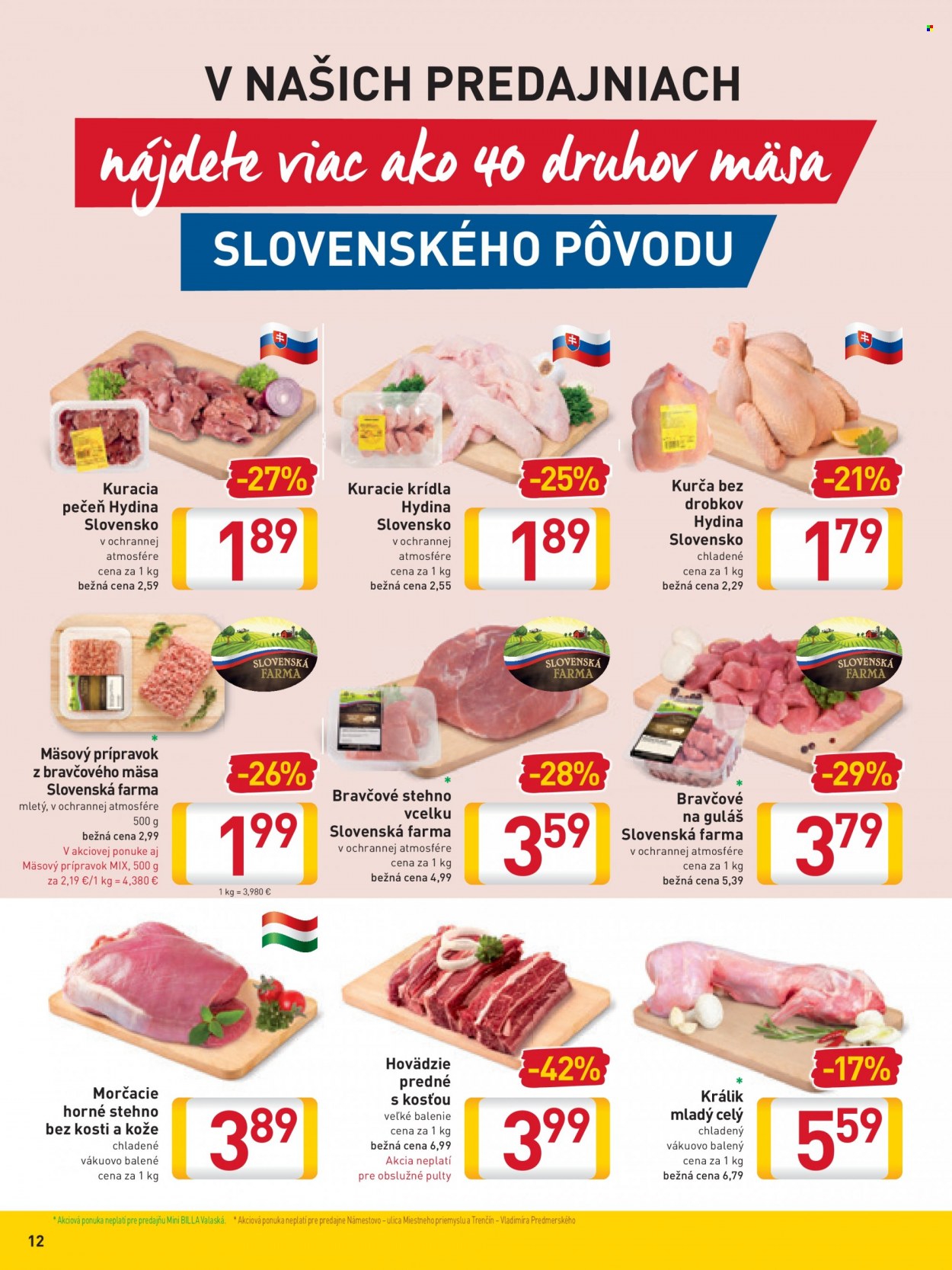 Leták Billa - 27.10.2021 - 2.11.2021. Strana 12