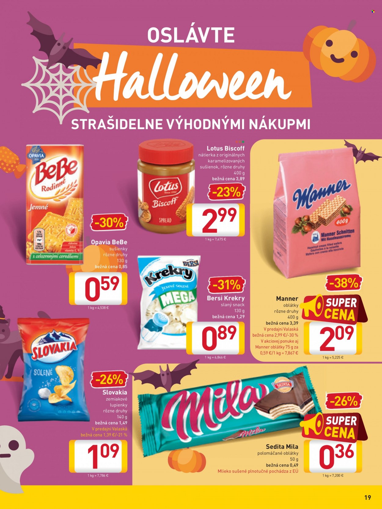 Leták Billa - 27.10.2021 - 2.11.2021. Strana 19