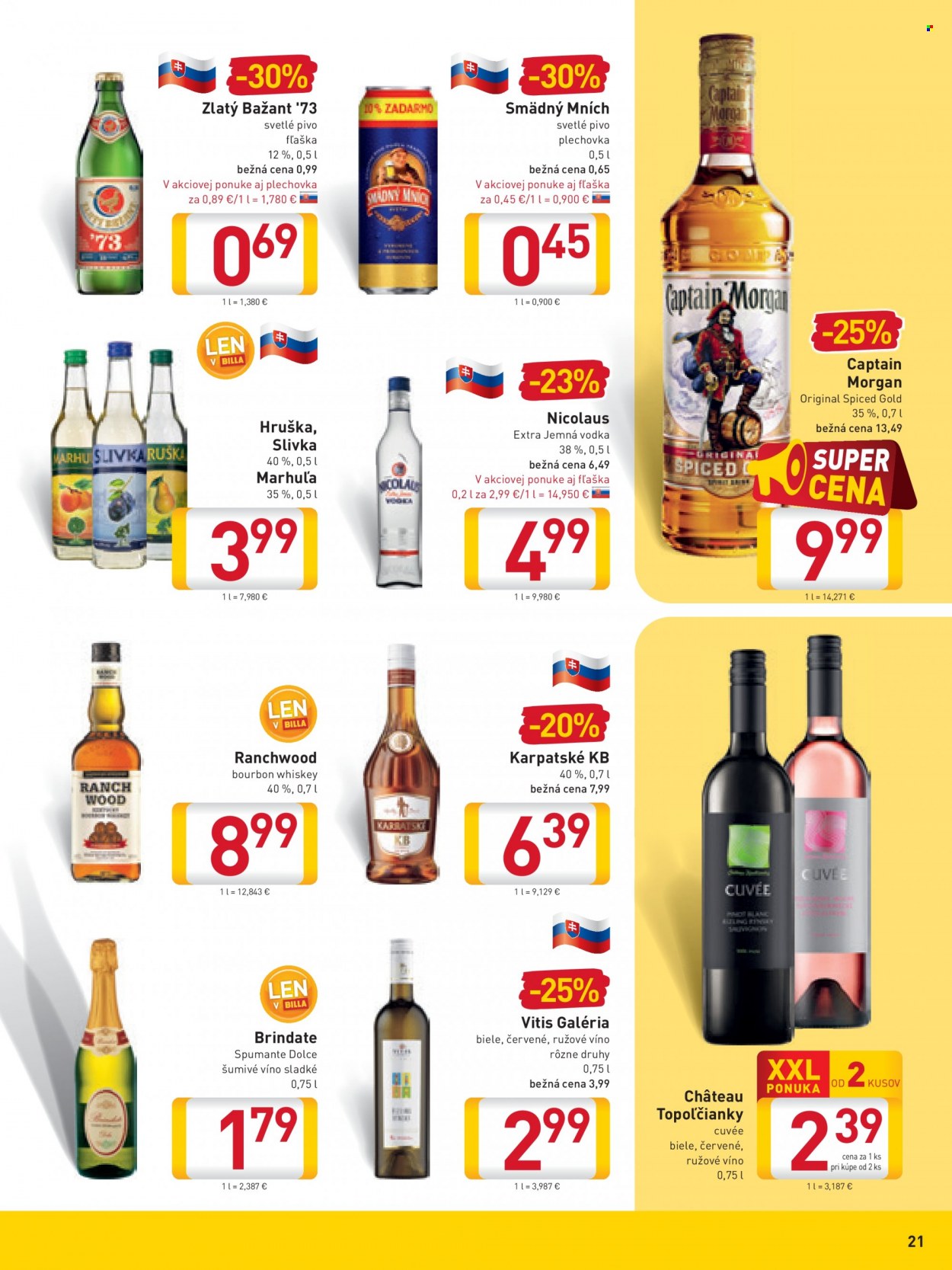Leták Billa - 27.10.2021 - 2.11.2021. Strana 21