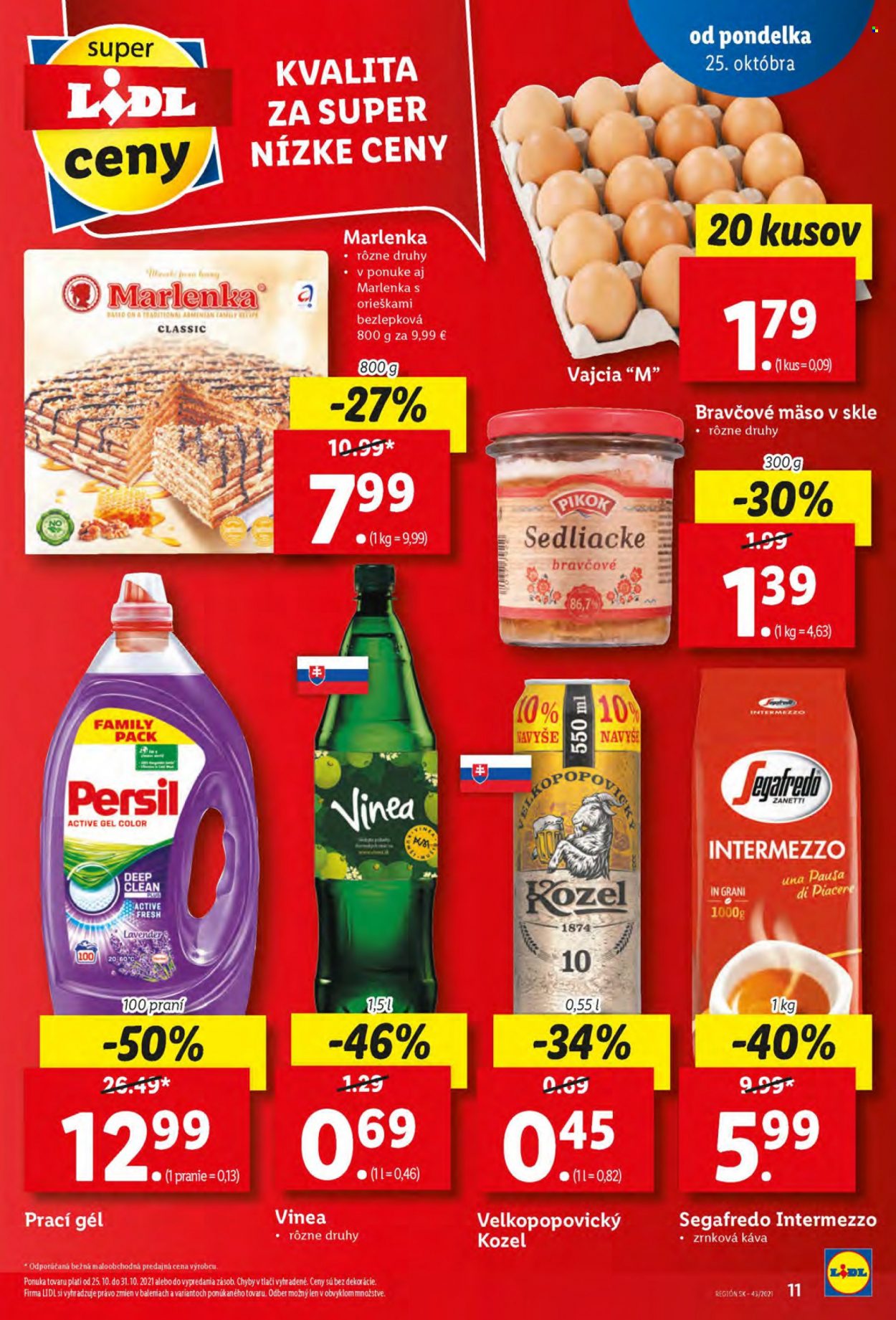 Leták Lidl - 28.10.2021 - 31.10.2021. Strana 11