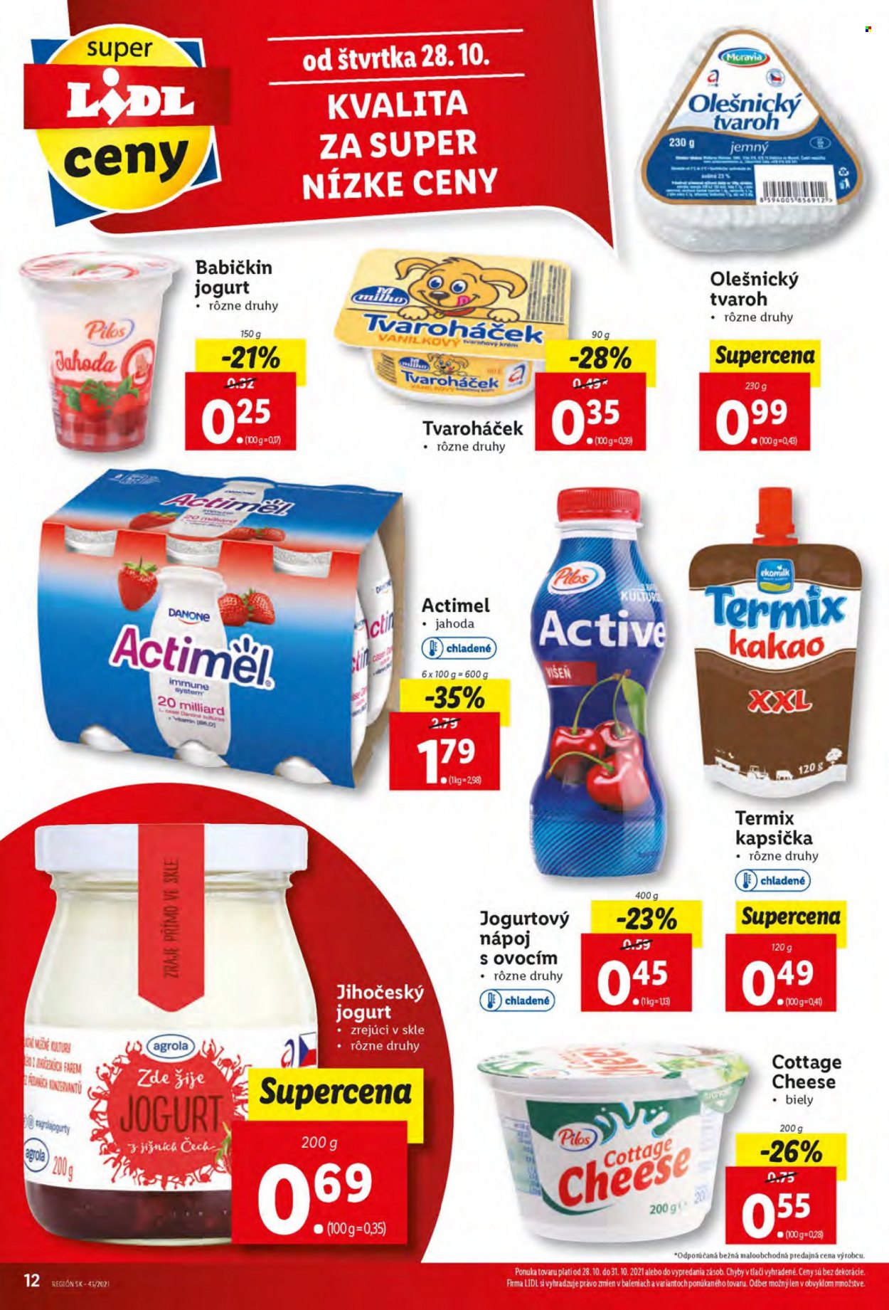 Leták Lidl - 28.10.2021 - 31.10.2021. Strana 12
