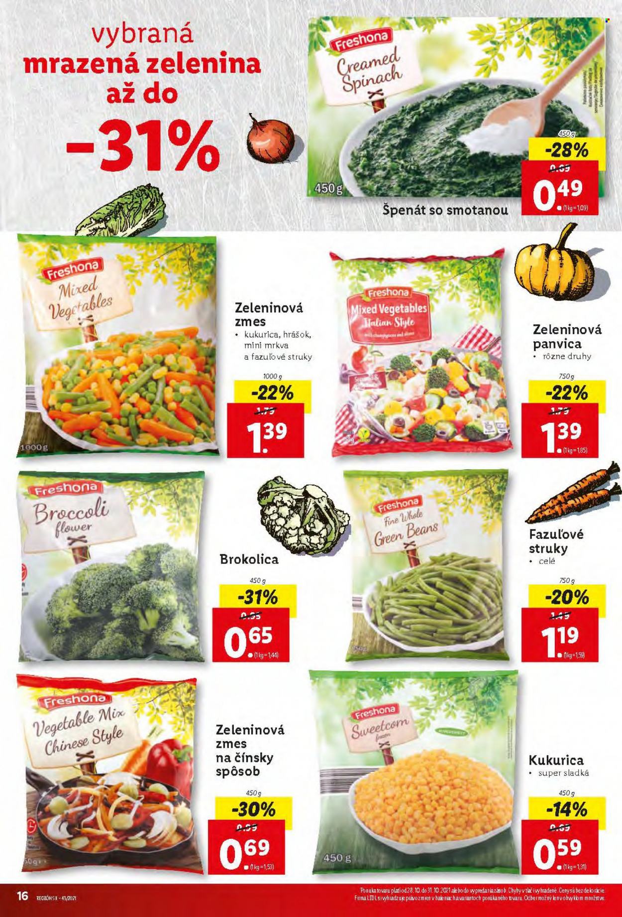Leták Lidl - 28.10.2021 - 31.10.2021. Strana 16