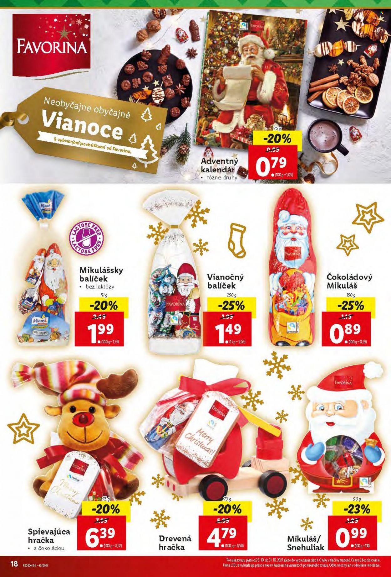 Leták Lidl - 28.10.2021 - 31.10.2021. Strana 18