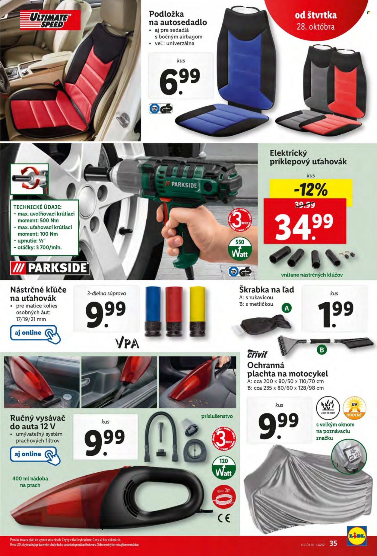 Leták Lidl - 28.10.2021 - 31.10.2021. Strana 35
