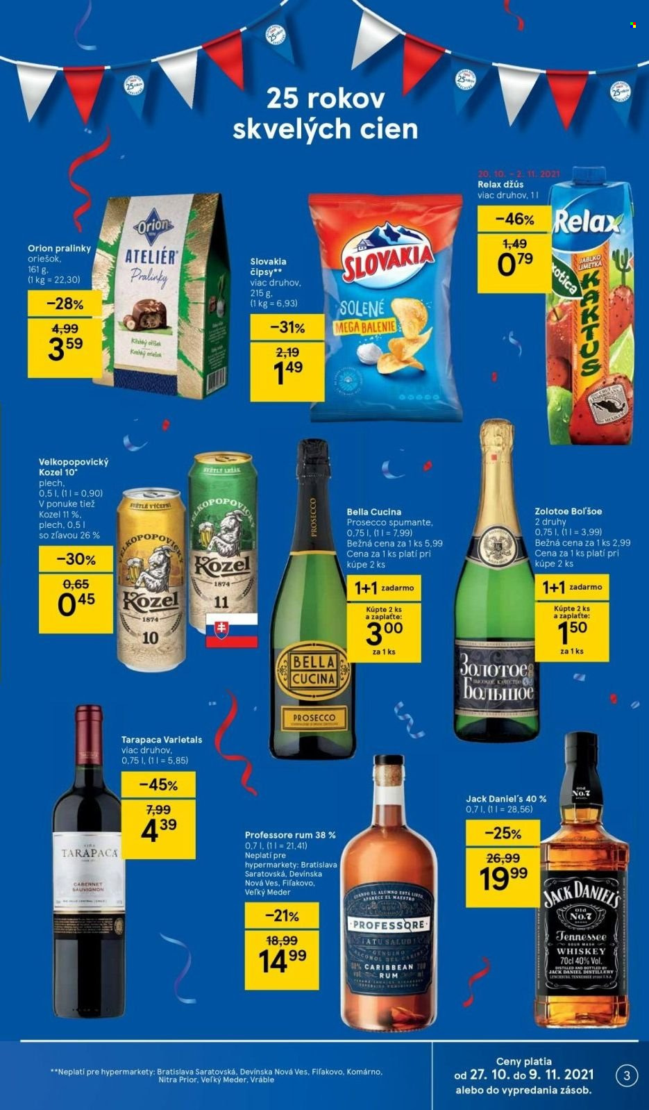 Leták TESCO - 27.10.2021 - 2.11.2021. Strana 3