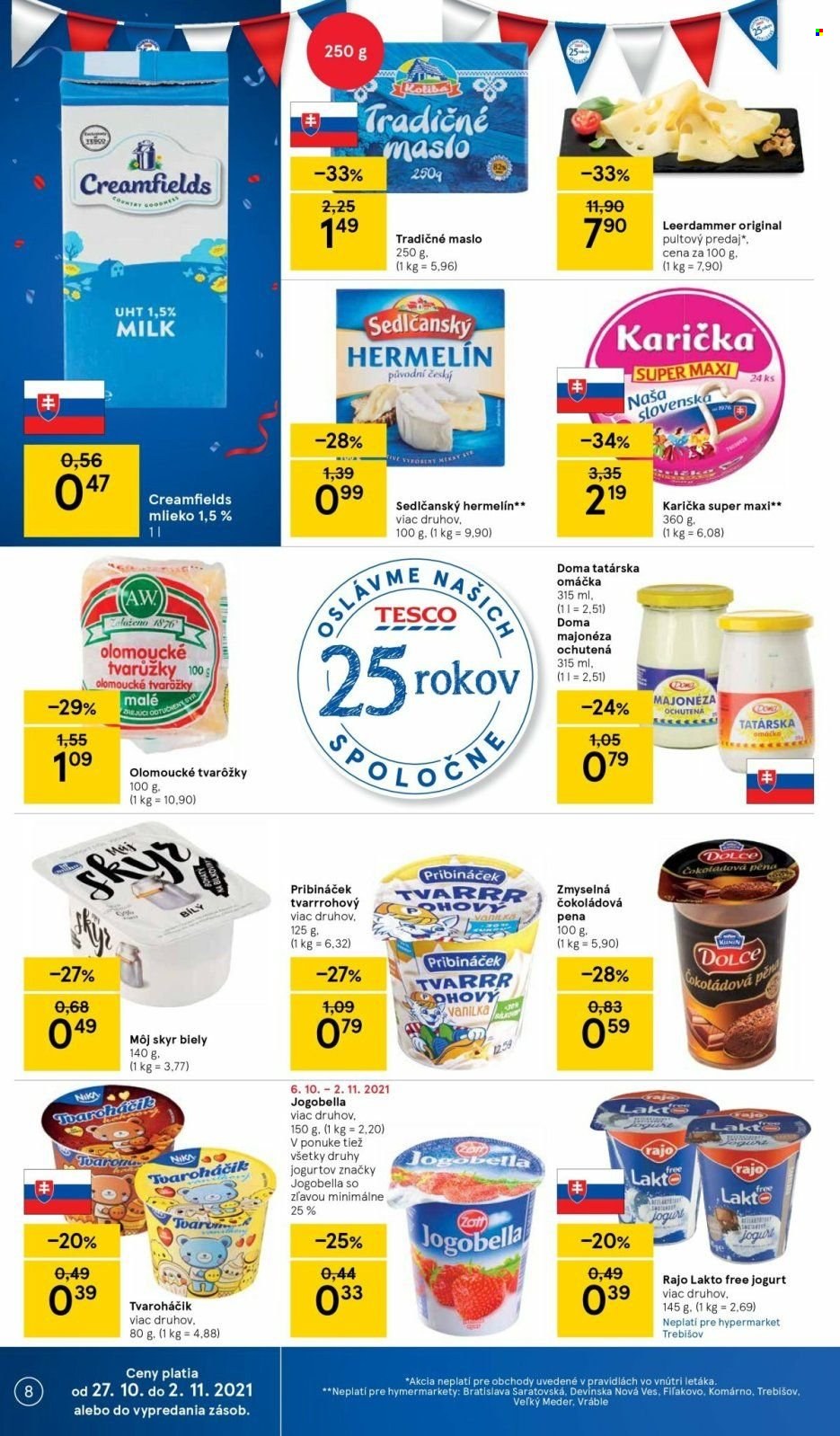Leták TESCO - 27.10.2021 - 2.11.2021. Strana 8