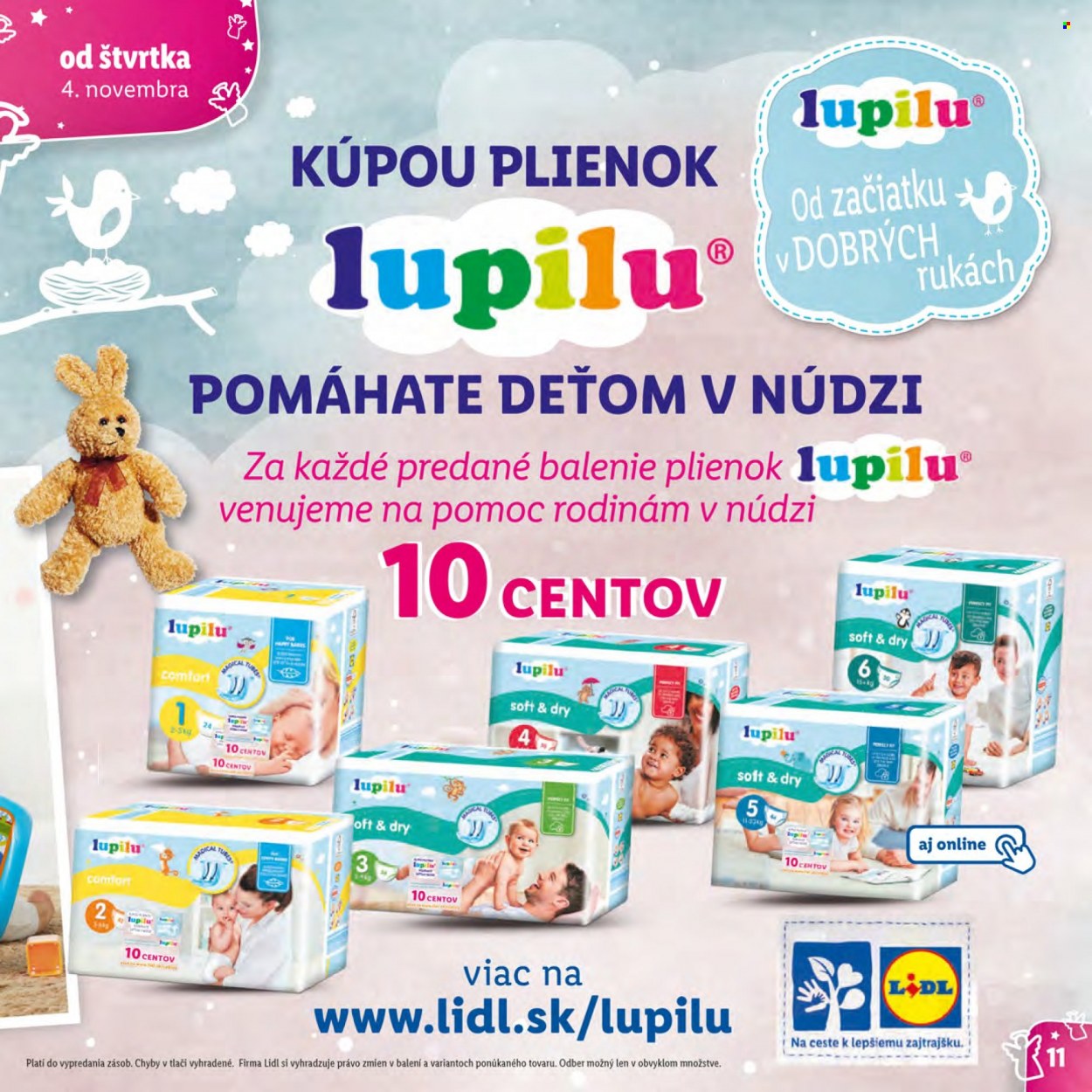 thumbnail - Leták Lidl - Produkty v akcii - LUPILU. Strana 11.