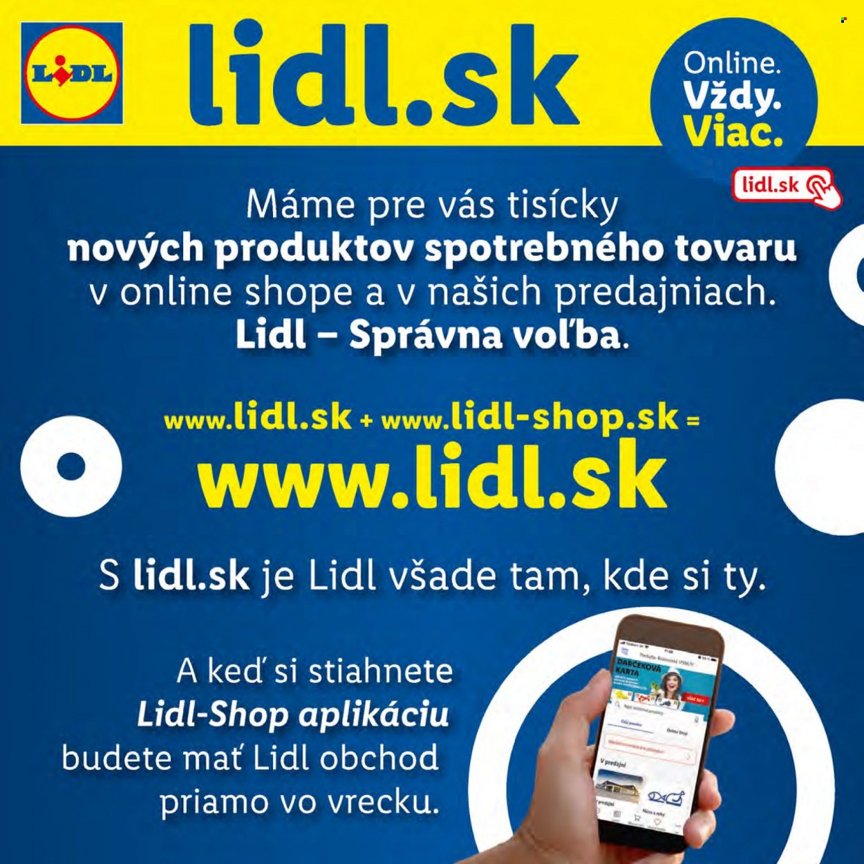 Leták Lidl. Strana 19