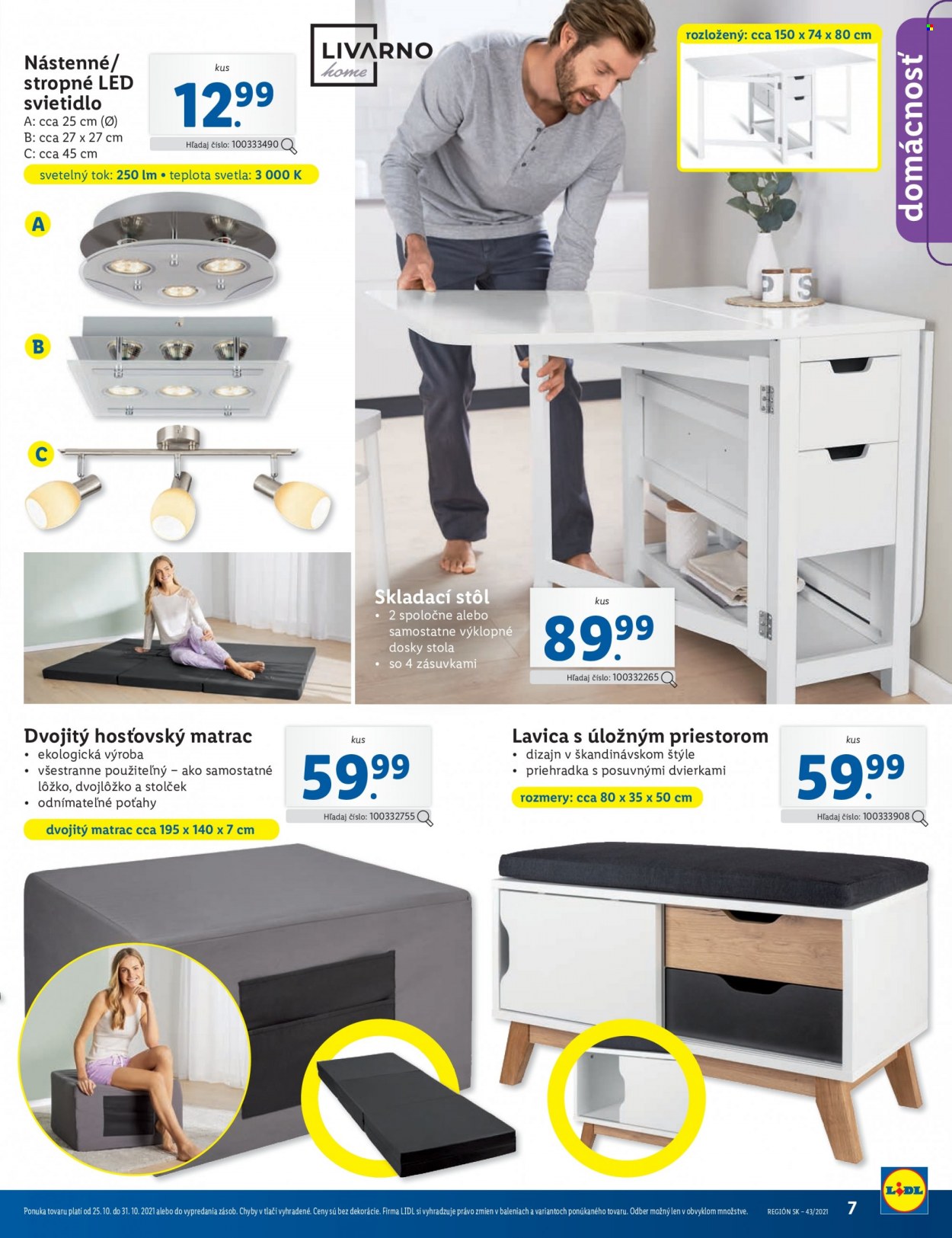 Leták Lidl - 25.10.2021 - 31.10.2021. Strana 7