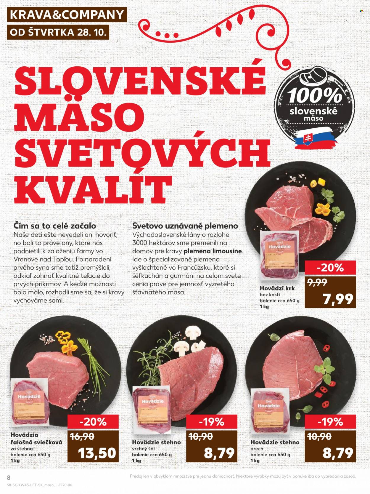 Leták Kaufland - 28.10.2021 - 3.11.2021. Strana 8