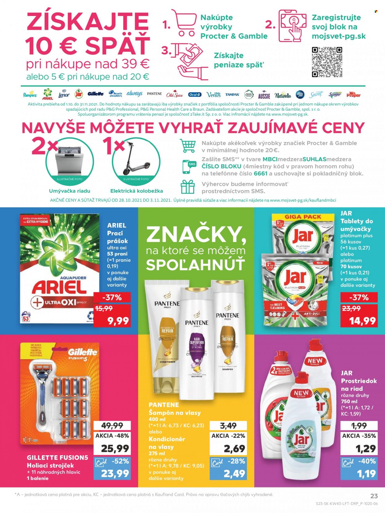 Leták Kaufland - 28.10.2021 - 3.11.2021. Strana 23