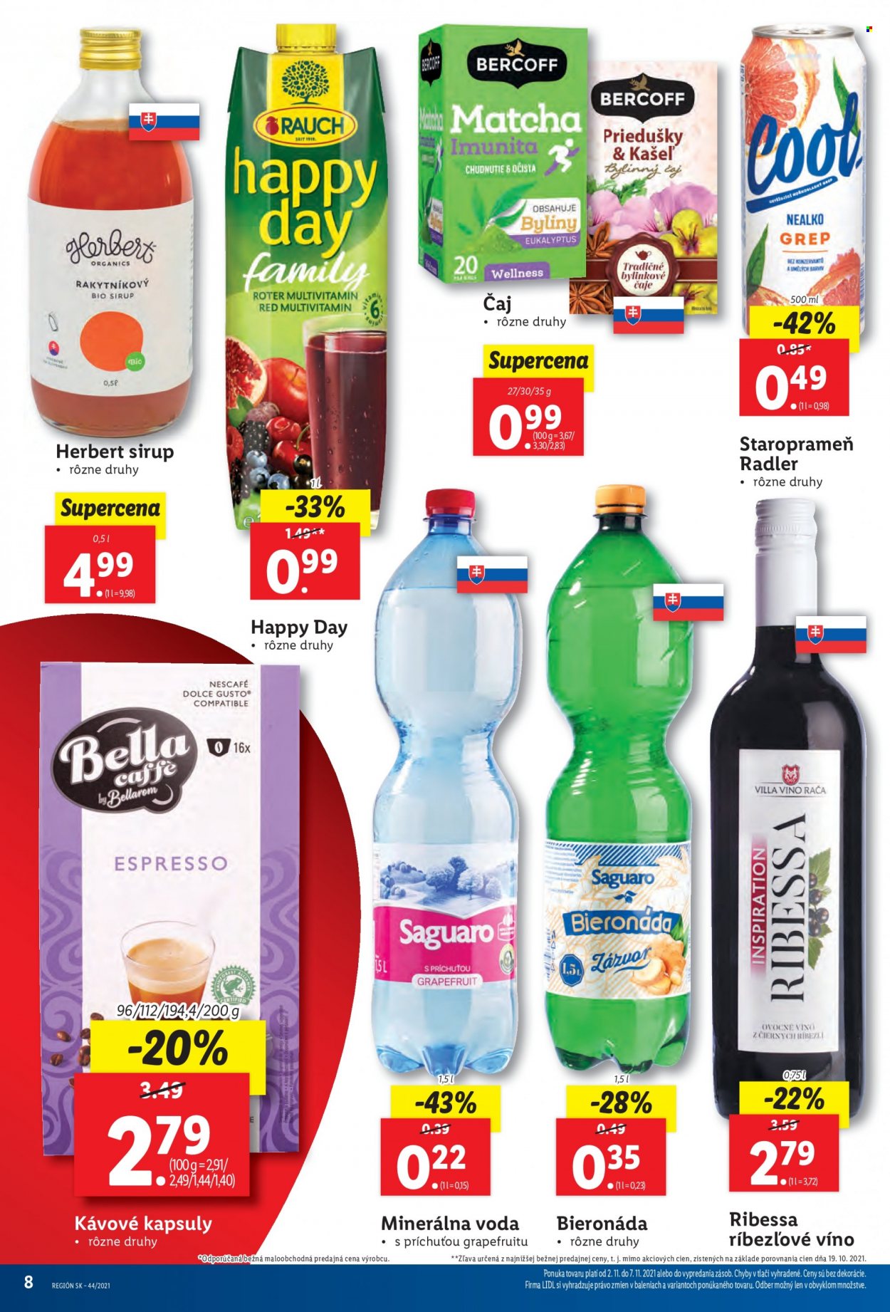 Leták Lidl - 2.11.2021 - 7.11.2021. Strana 8