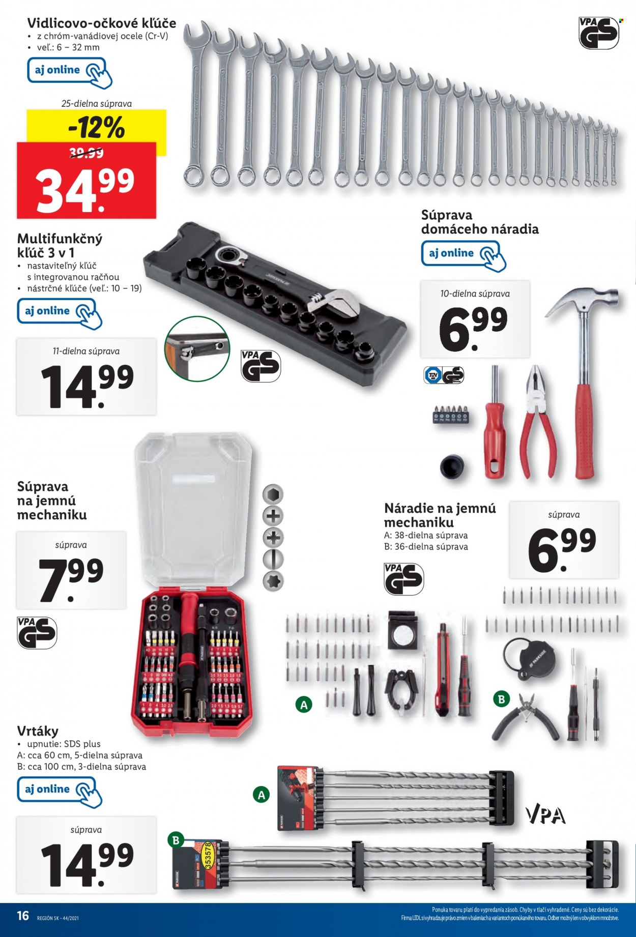 Leták Lidl - 2.11.2021 - 7.11.2021. Strana 16