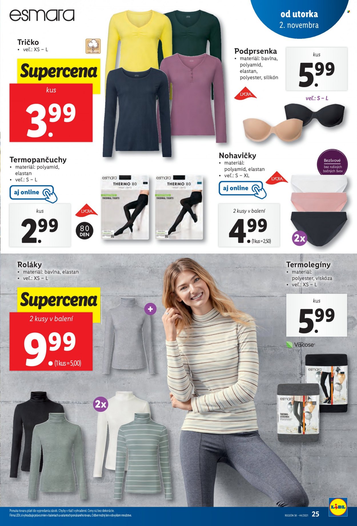Leták Lidl - 2.11.2021 - 7.11.2021. Strana 25