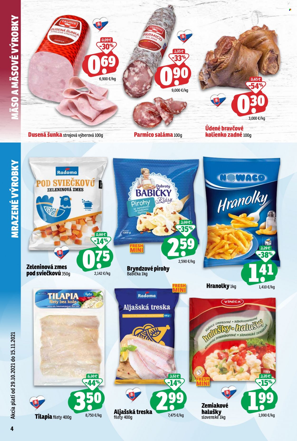 Leták FRESH - 29.10.2021 - 15.11.2021. Strana 4