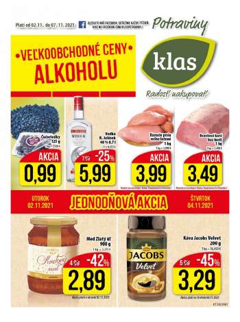 Leták Klas - 2.11.2021 - 7.11.2021.