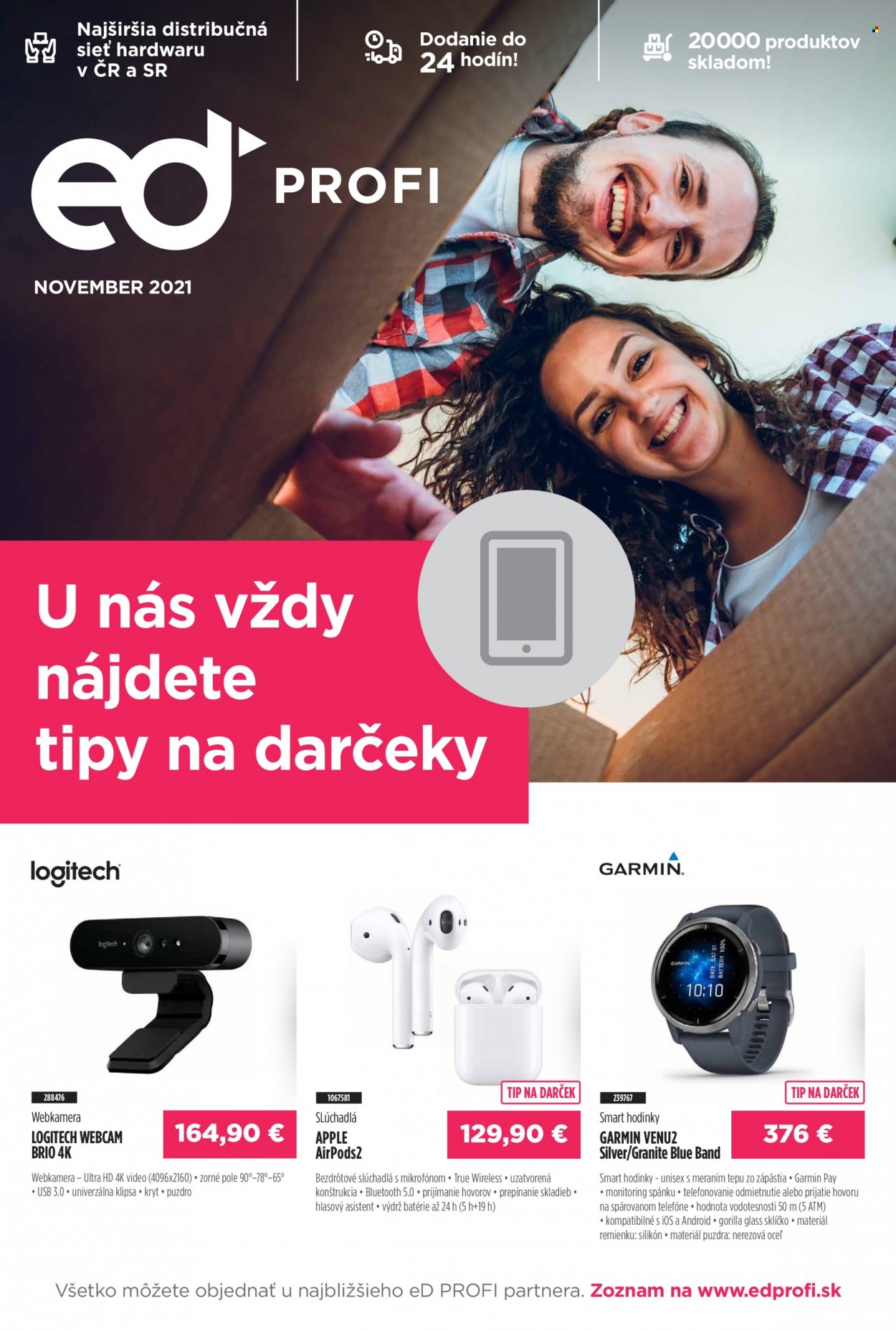 Leták eD PROFI - 1.11.2021 - 30.11.2021. Strana 1